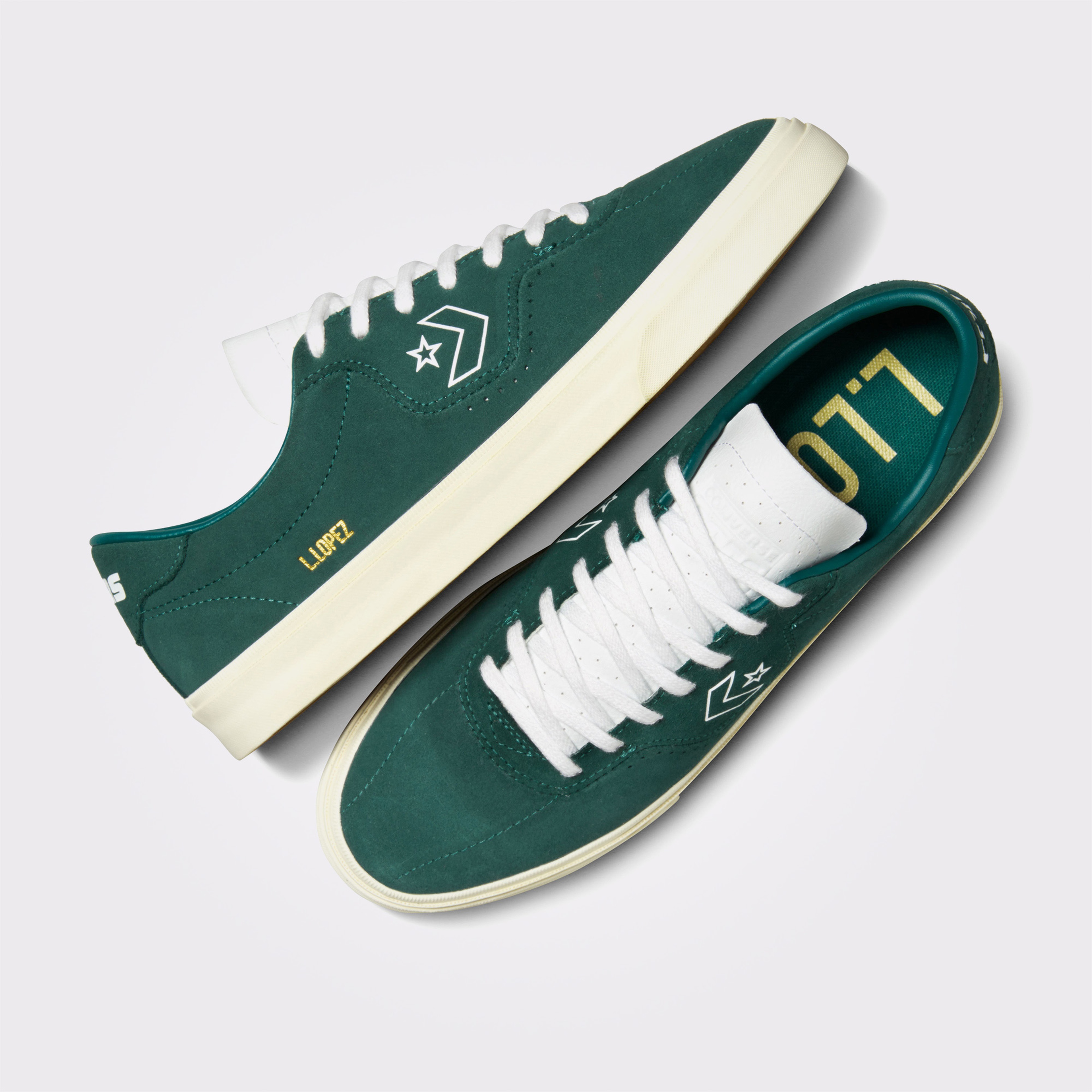 Converse Louie Lopez Pro Suede Erkek Yeşil Sneaker