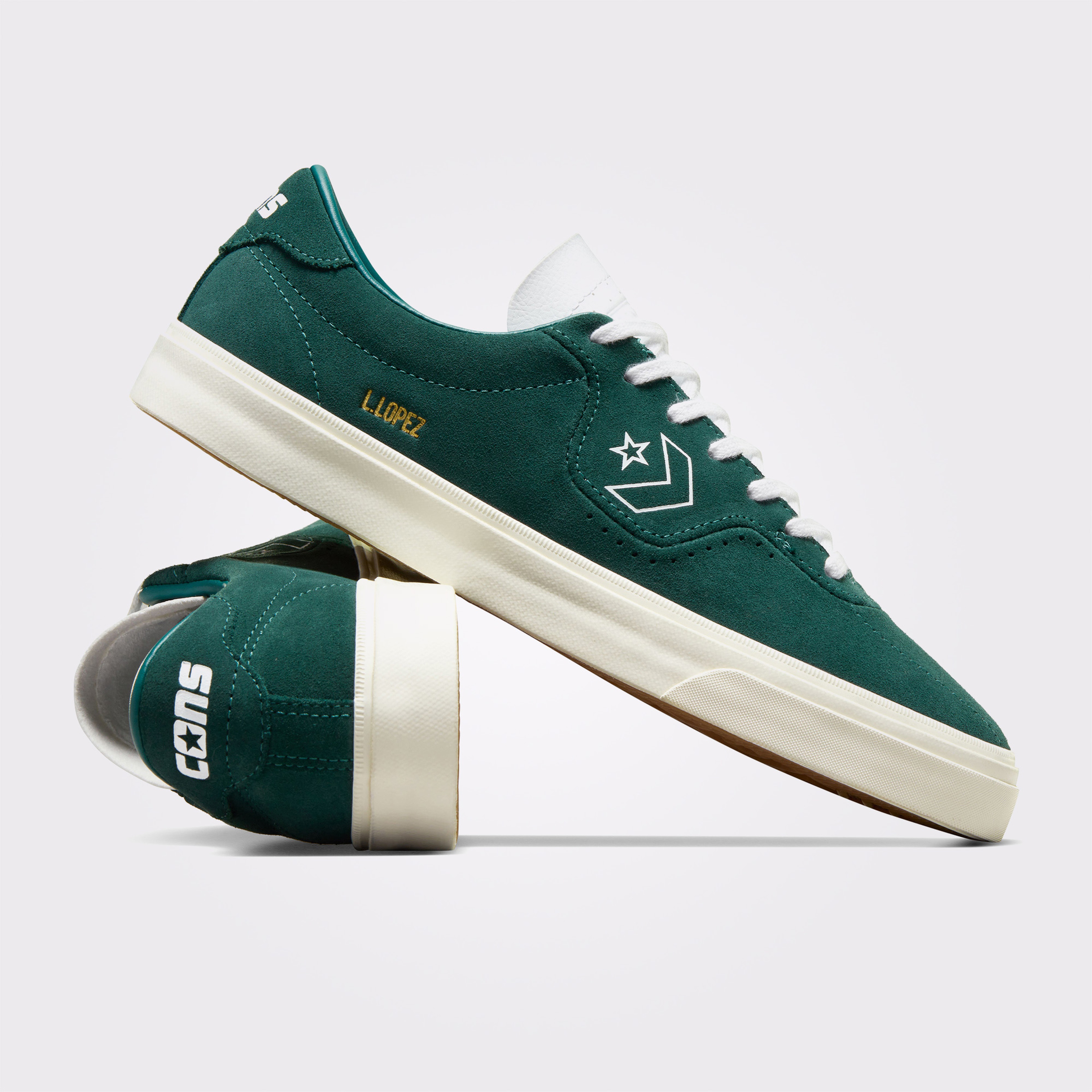 Converse Louie Lopez Pro Suede Erkek Yeşil Sneaker