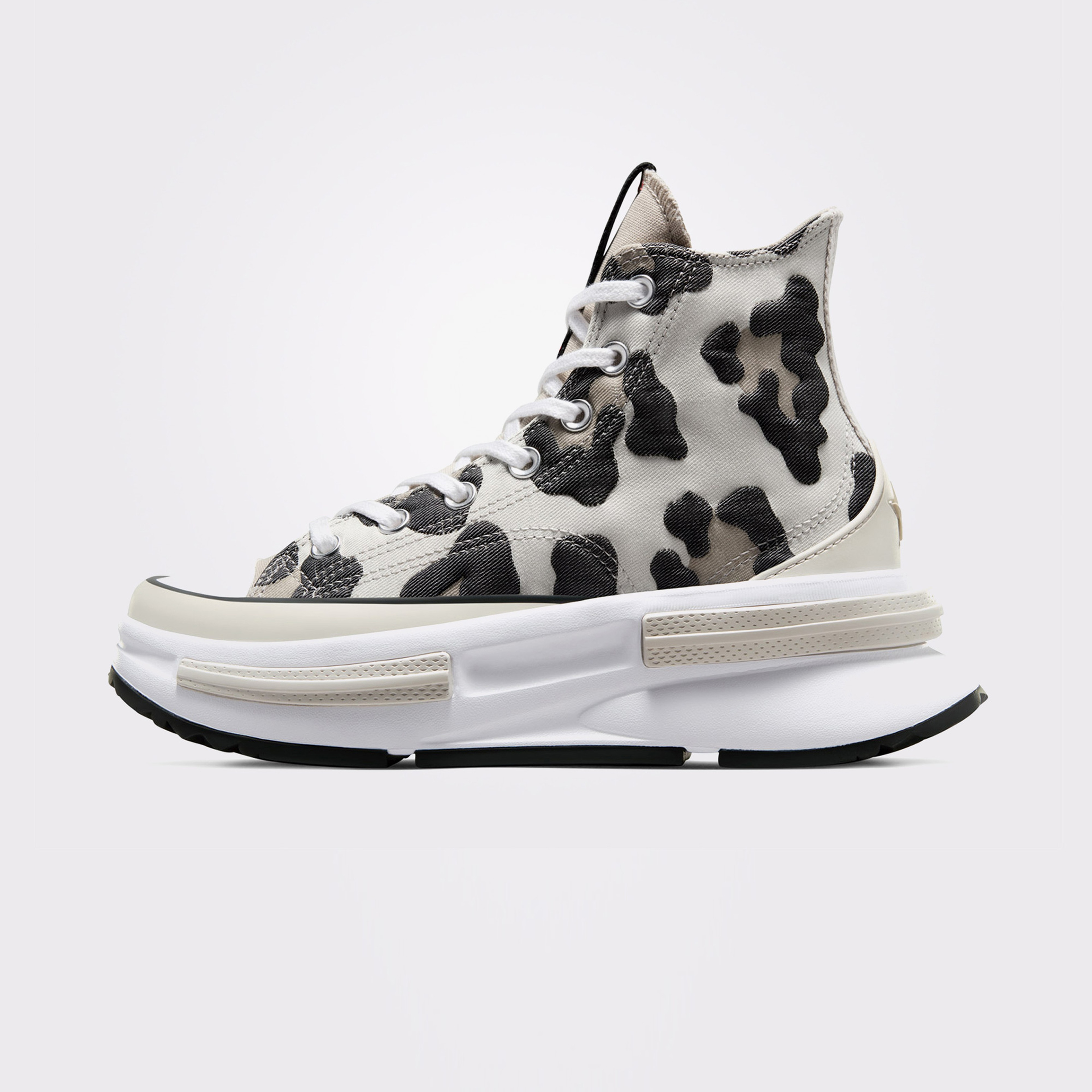 Converse Run Star Legacy Cx Platform Leopard Love Kadın Krem Sneaker