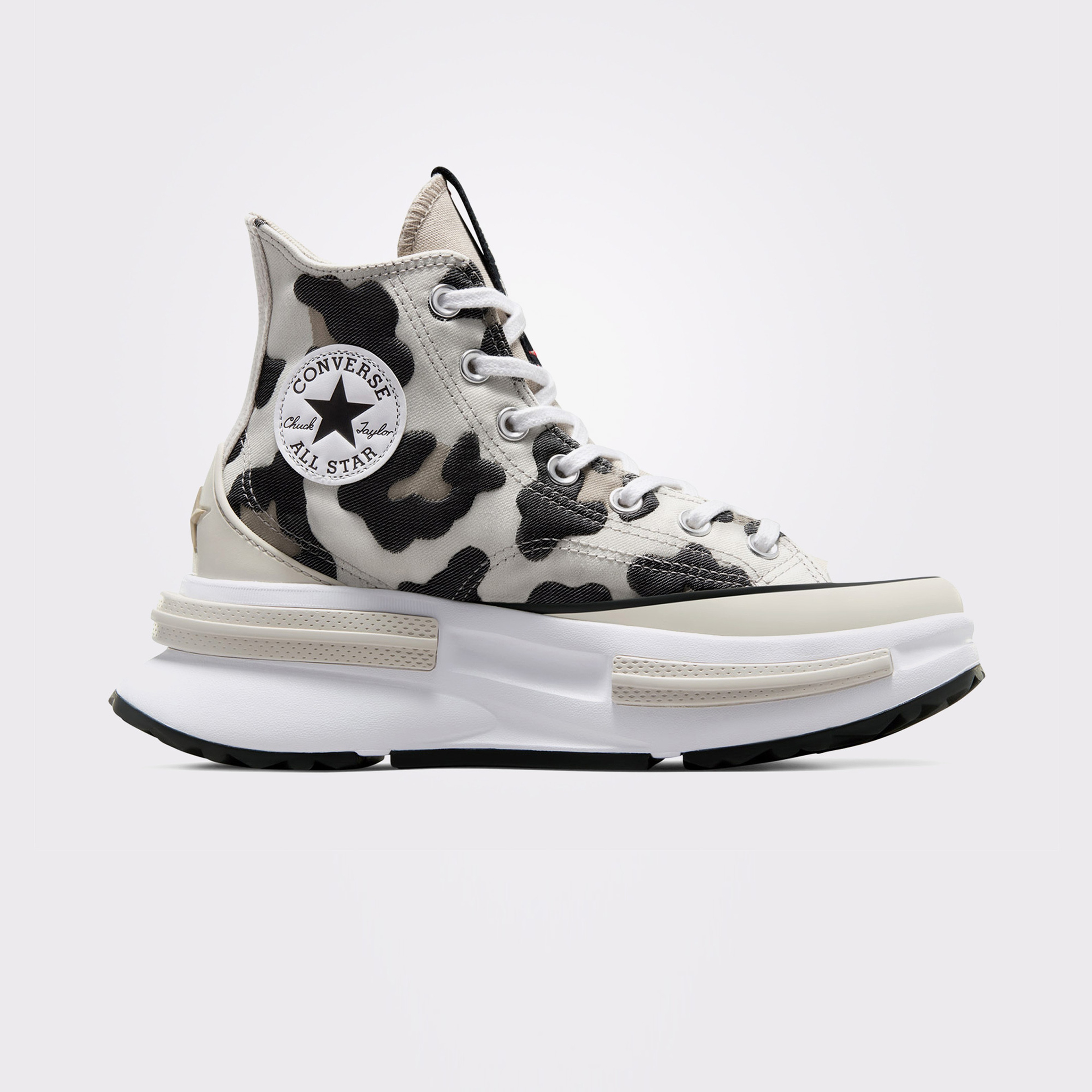 Converse Run Star Legacy Cx Platform Leopard Love Kadın Krem Sneaker