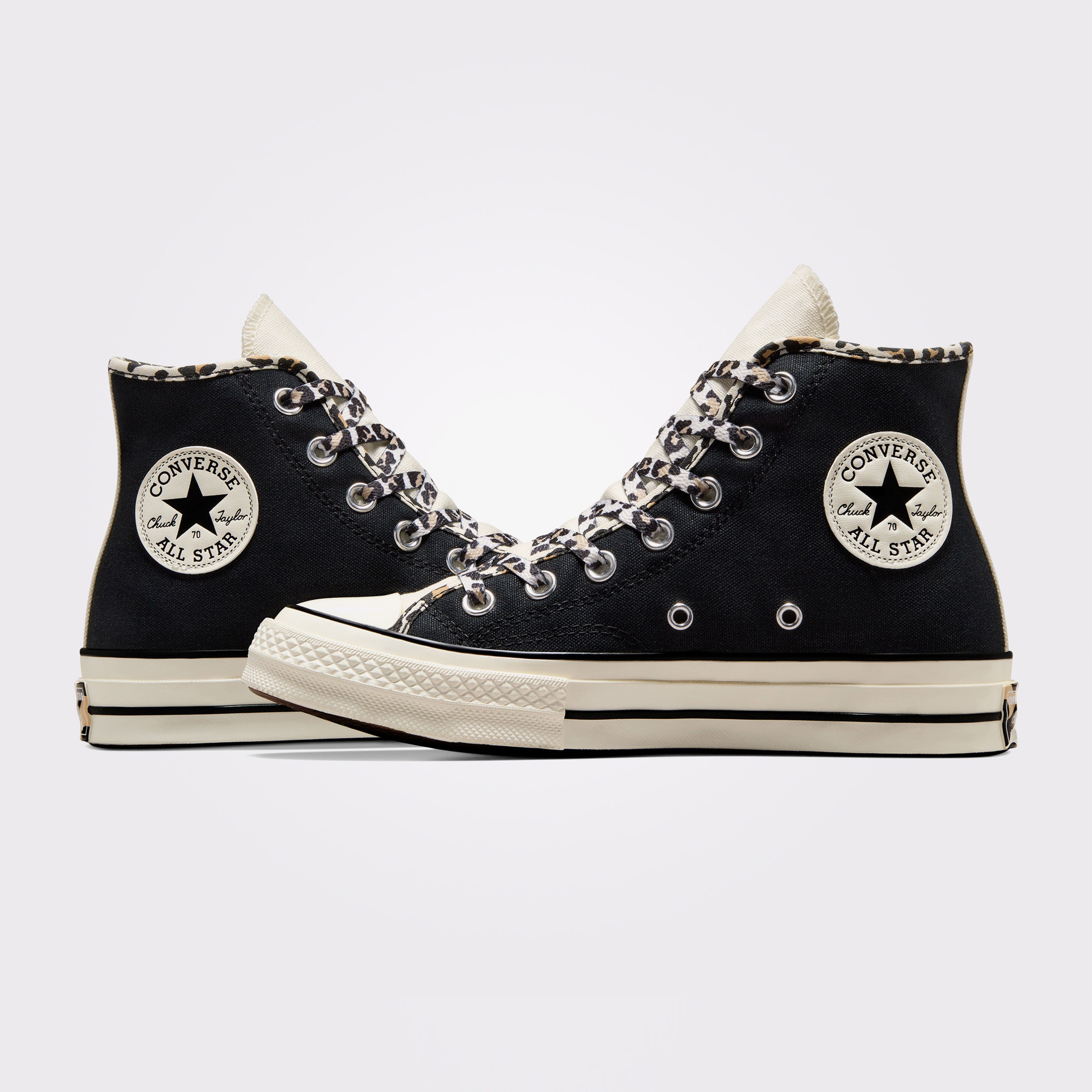 Converse Chuck 70 Leopard Love Unisex Siyah Sneaker