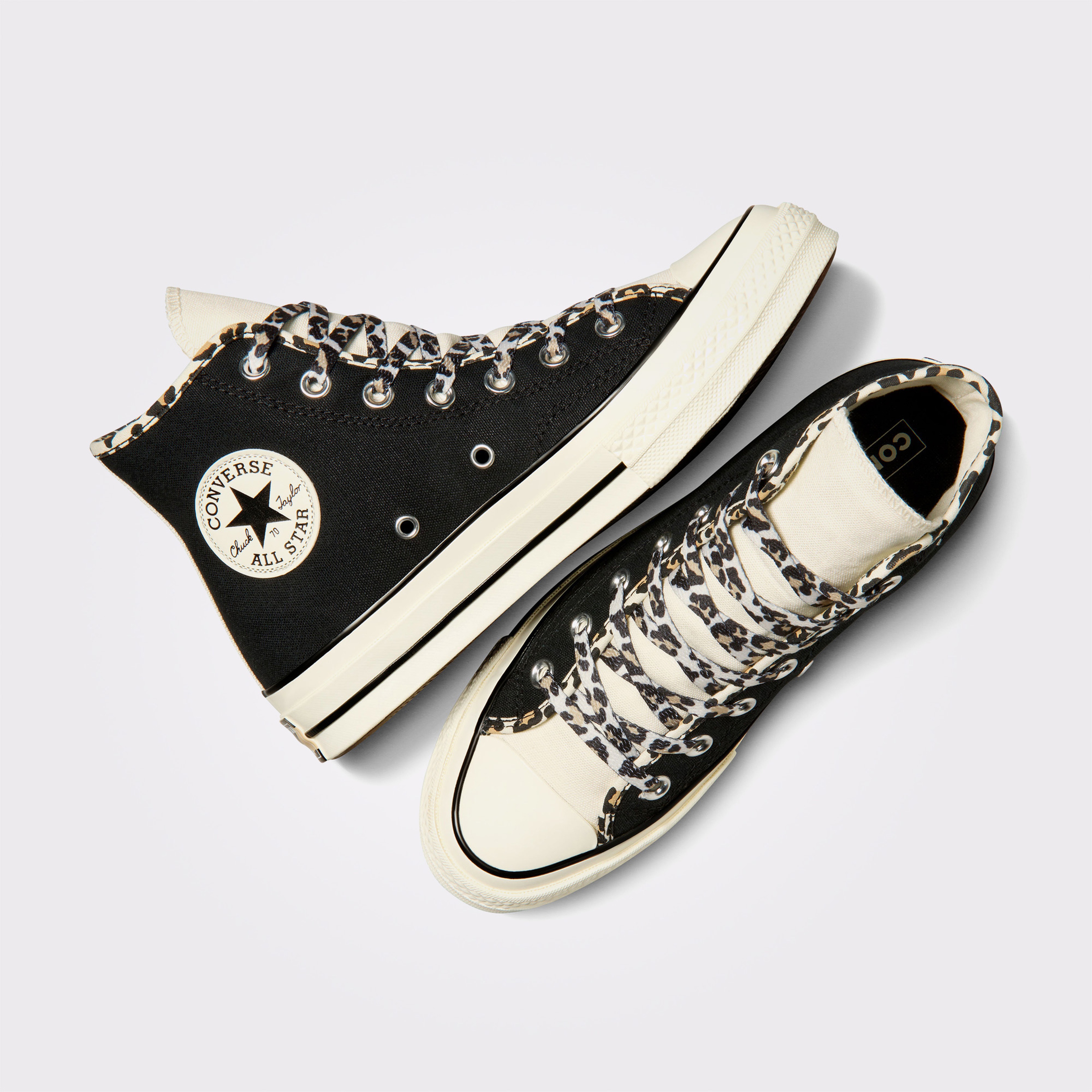 Converse Chuck 70 Leopard Love Unisex Siyah Sneaker