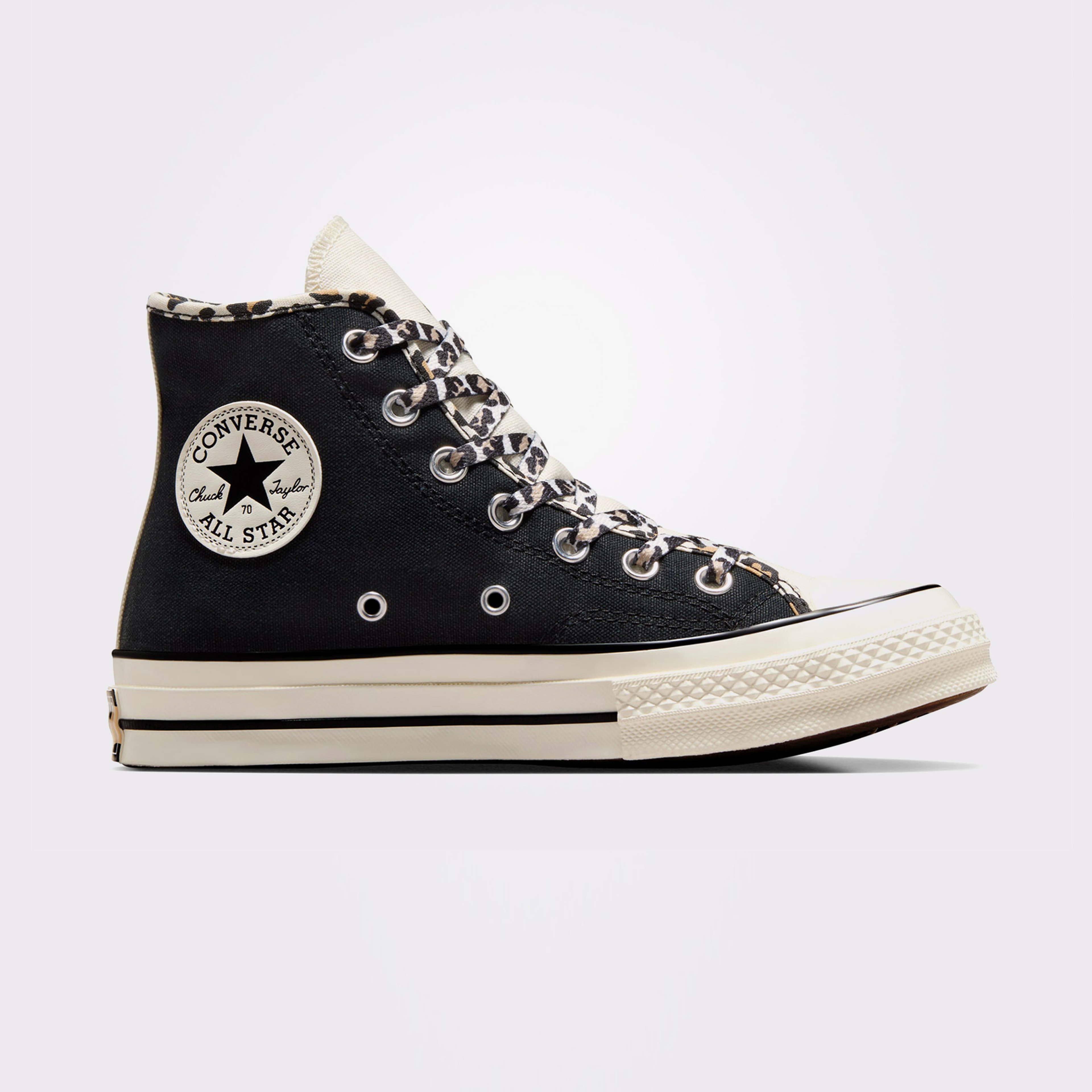 Converse Chuck 70 Leopard Love Unisex Siyah Sneaker
