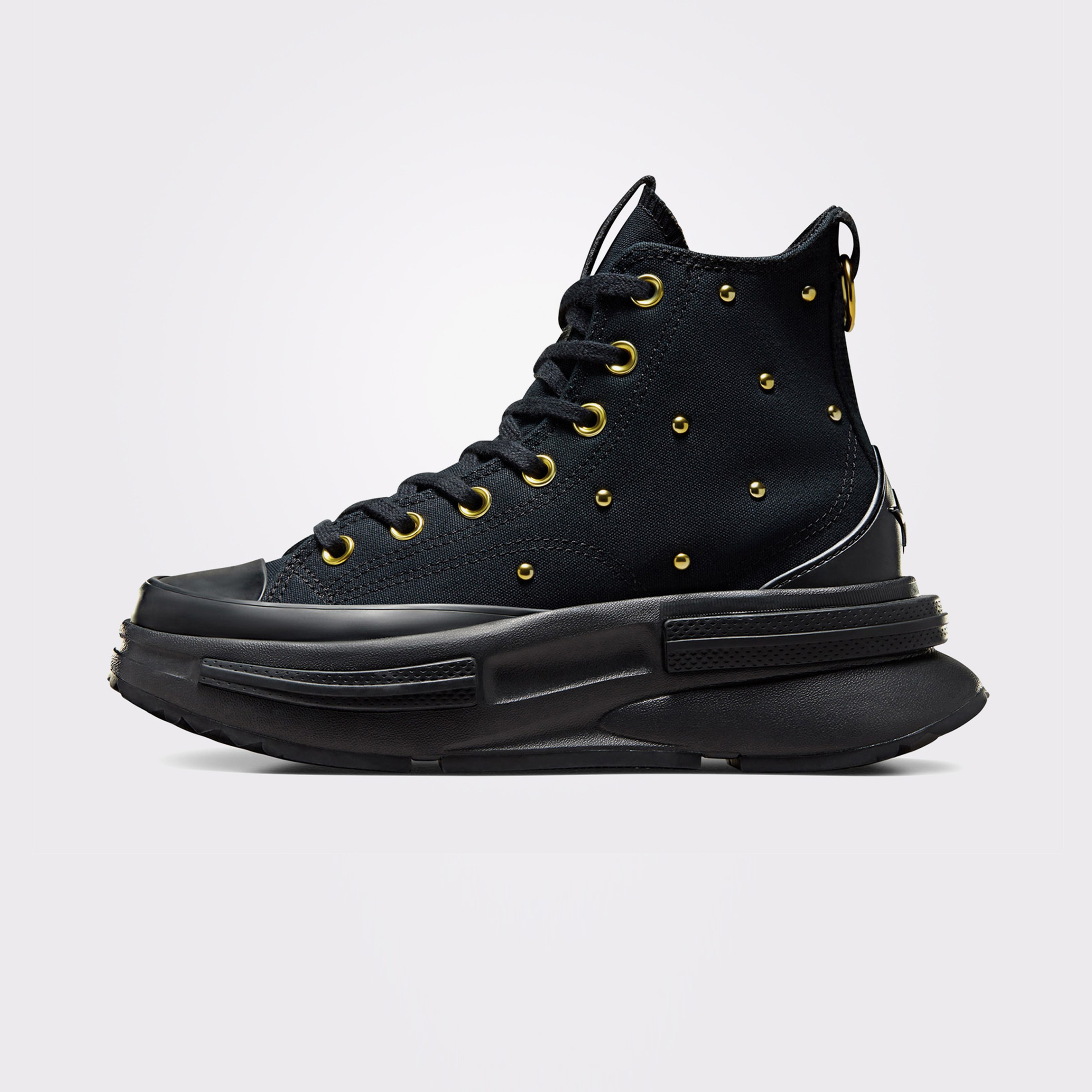 Converse Run Star Legacy Cx Platform Star Studded Kadın Siyah Sneaker