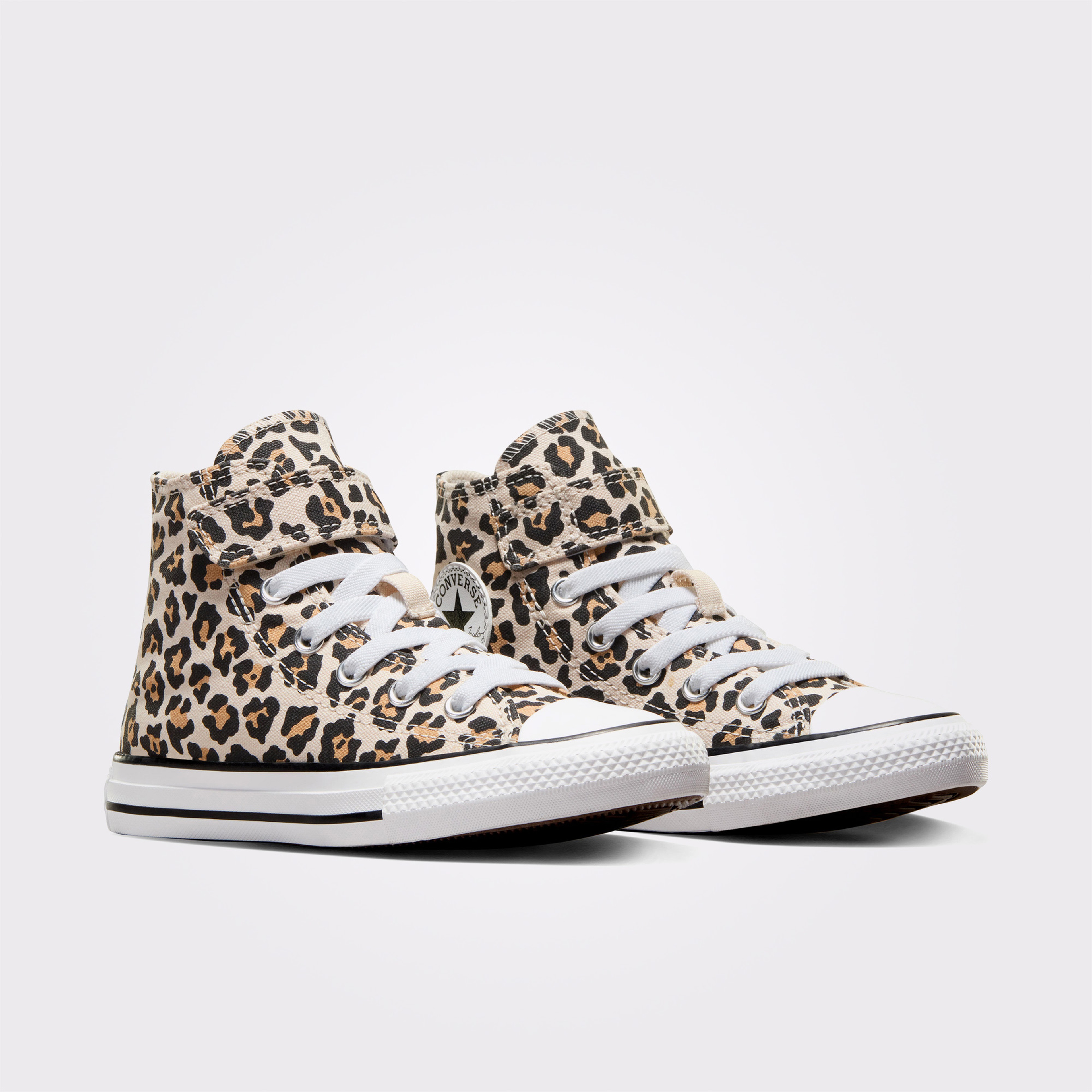 Converse Chuck Taylor All Star Easy On Leopard Love Çocuk Kahverengi Sneaker