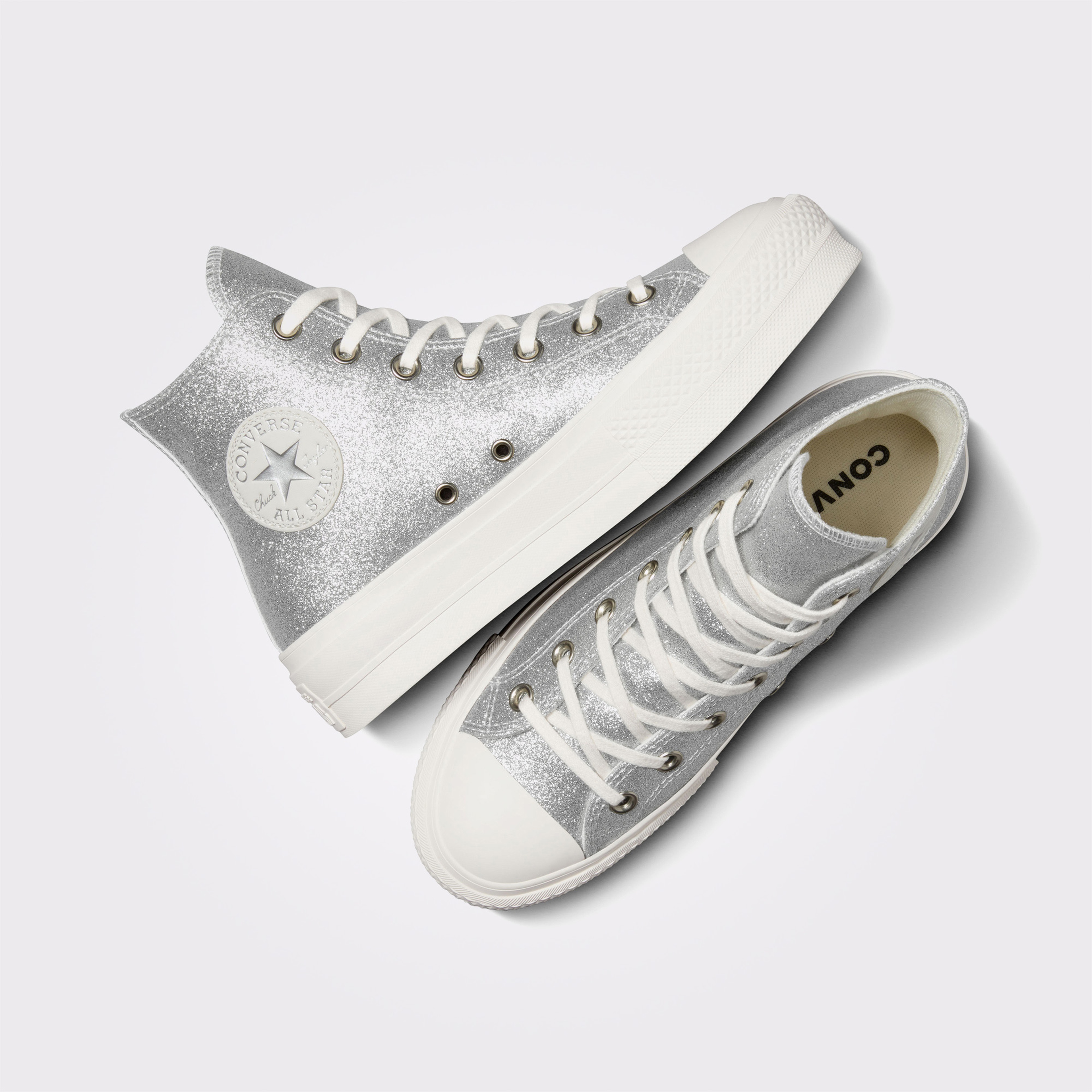 Converse Chuck Taylor All Star Lift Kadın Gri Sneaker