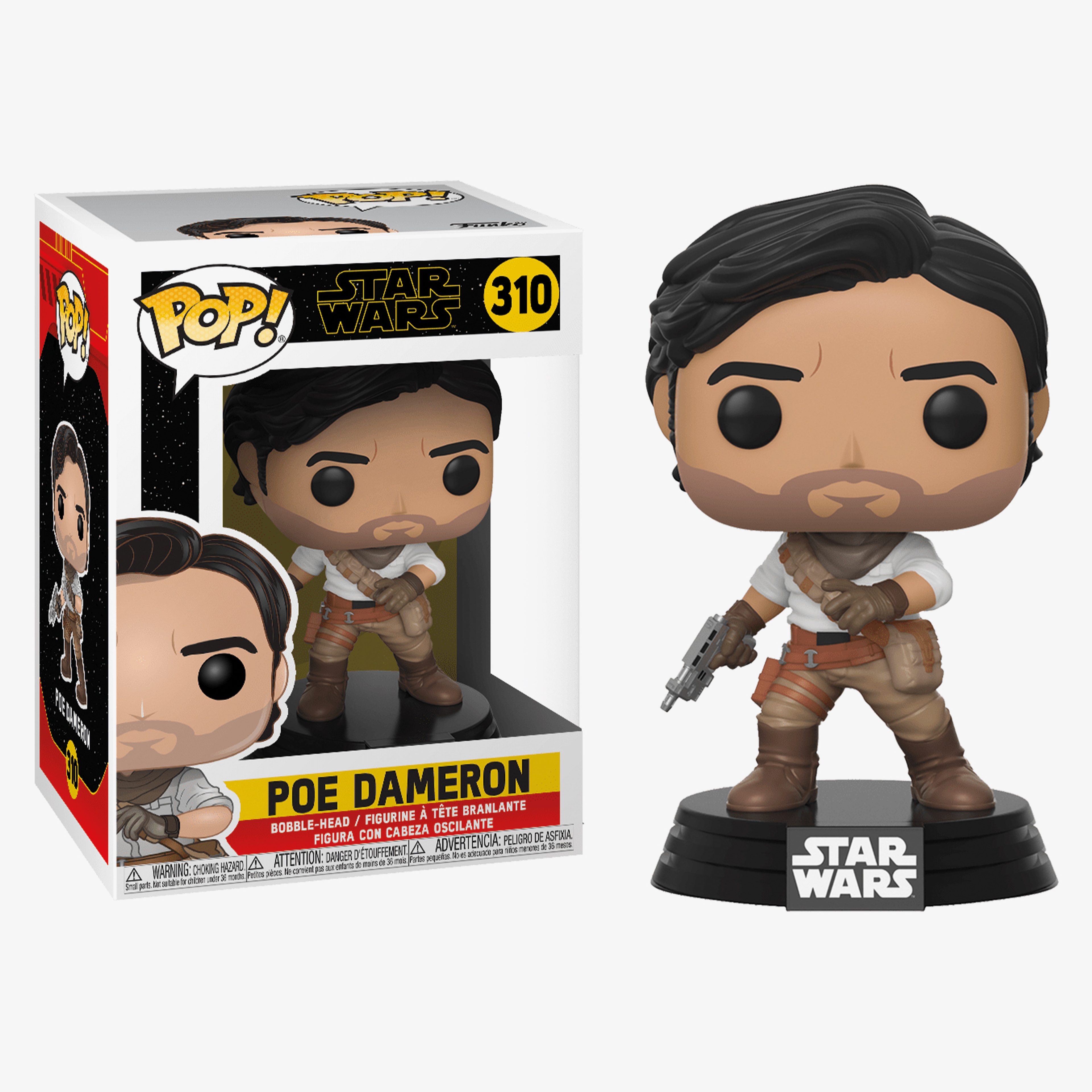 Funko Pop Star Wars Poe Dameron Unisex Renkli Figür