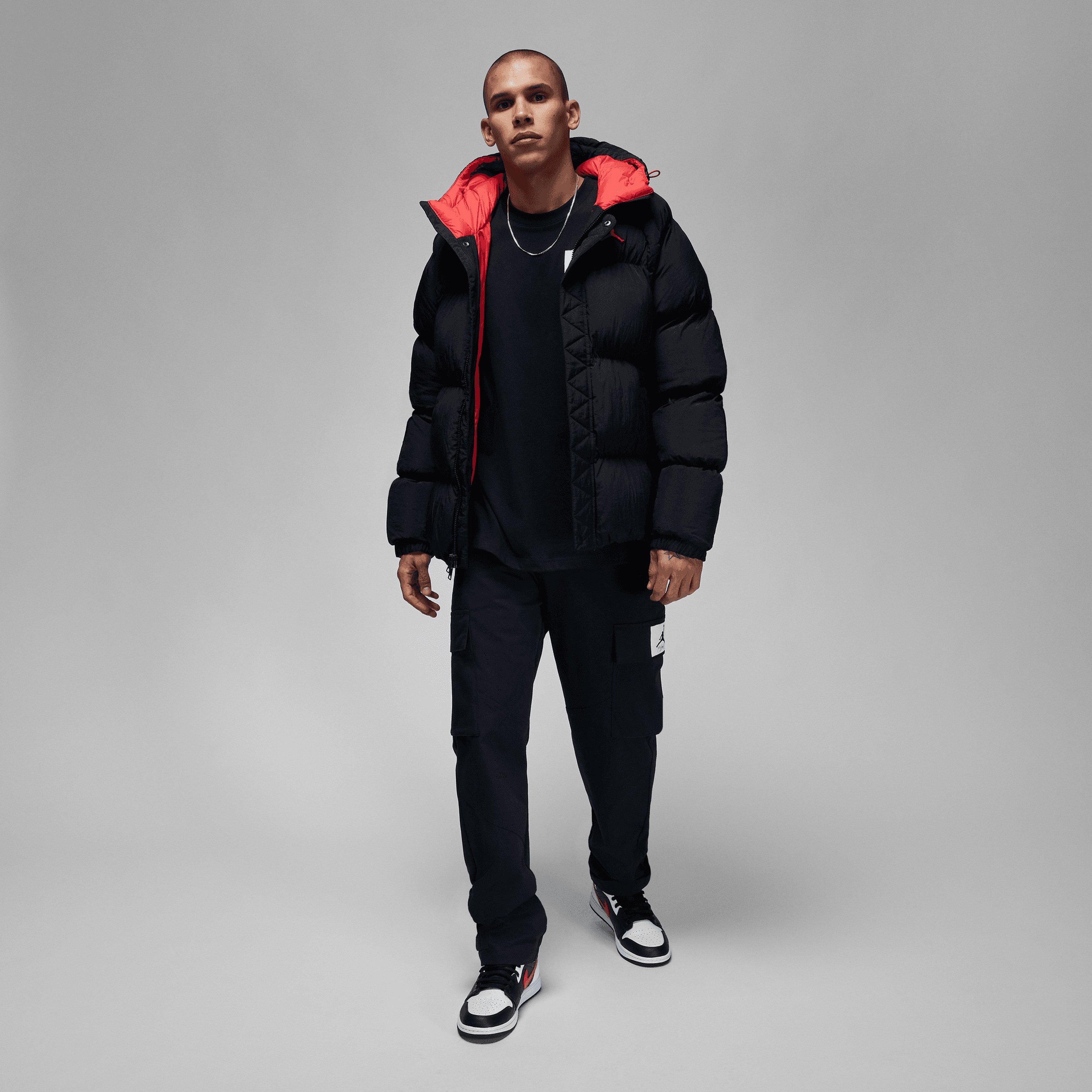 Jordan Essential Erkek Siyah Mont