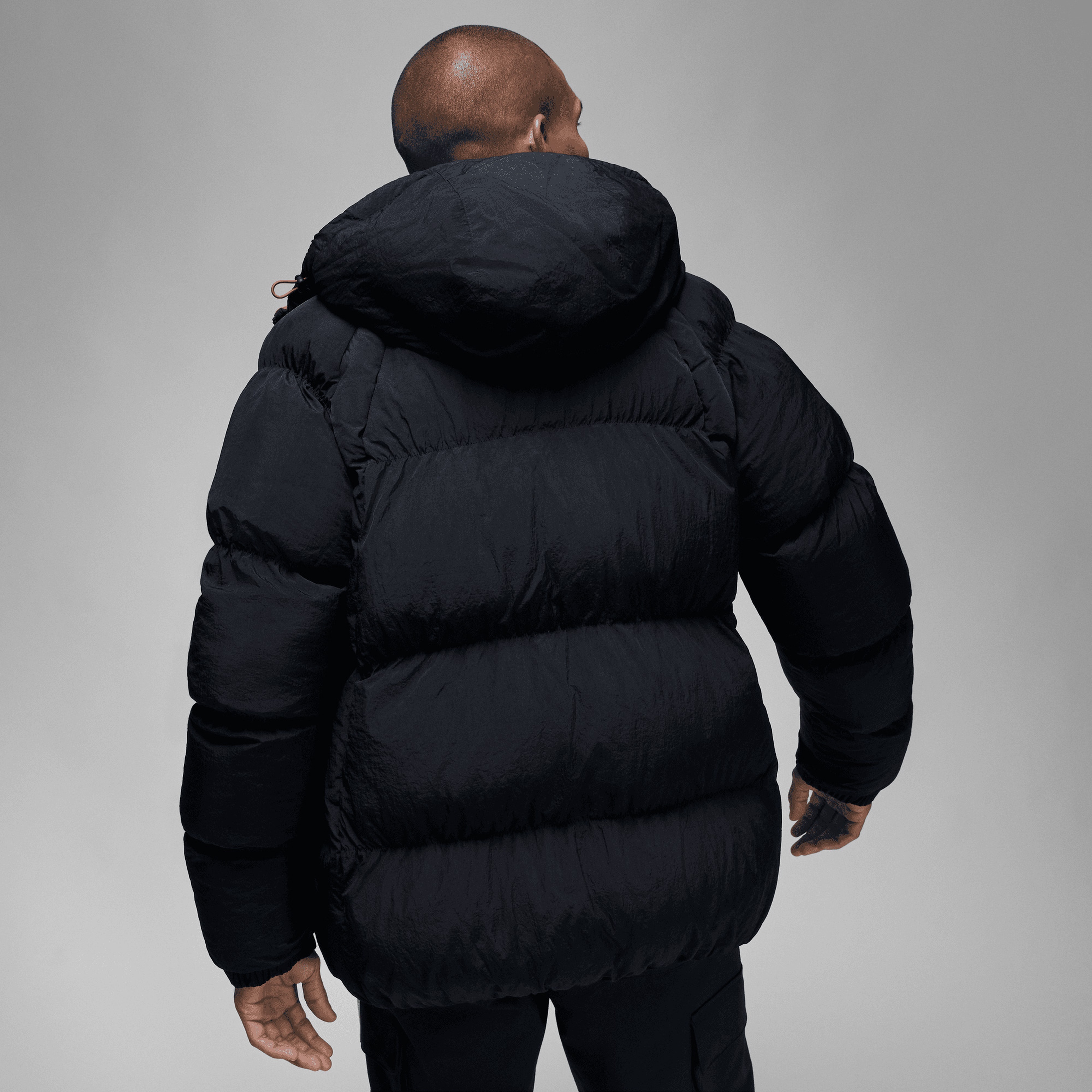 Jordan Essential Erkek Siyah Mont