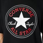 Converse Go-To All Star Patch Logo  Unisex Siyah T-Shirt