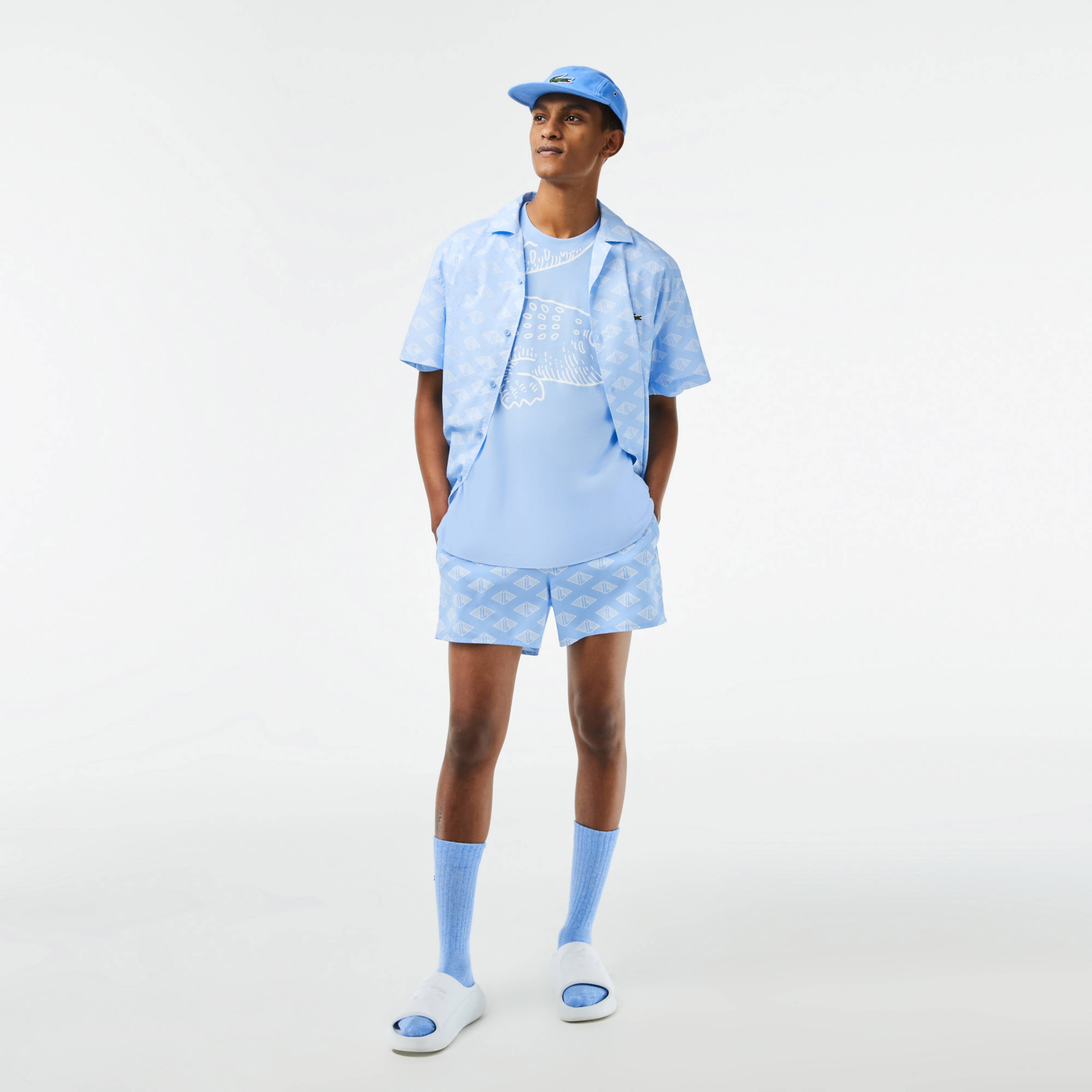 Core Erkek Mavi T-Shirt