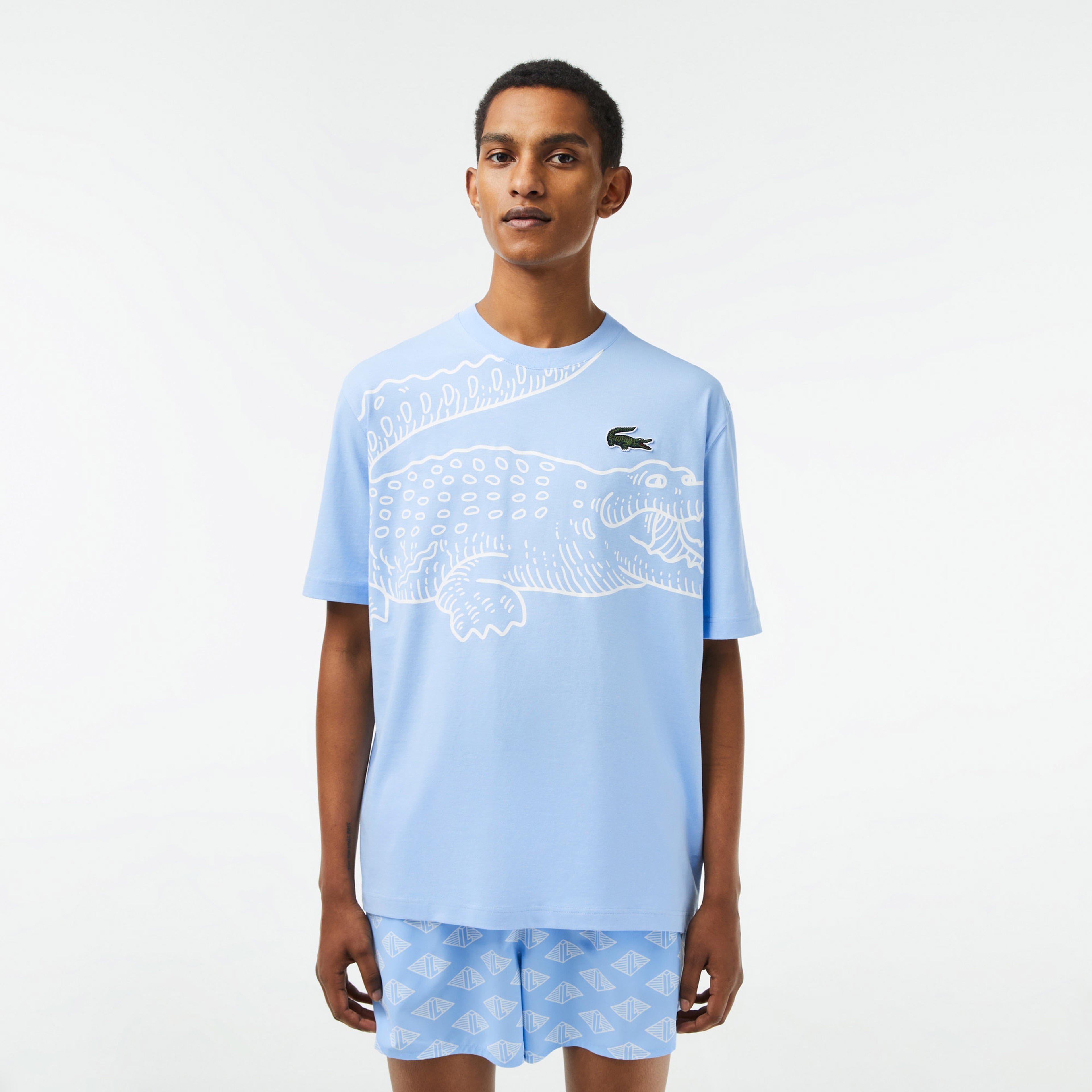 Core Erkek Mavi T-Shirt