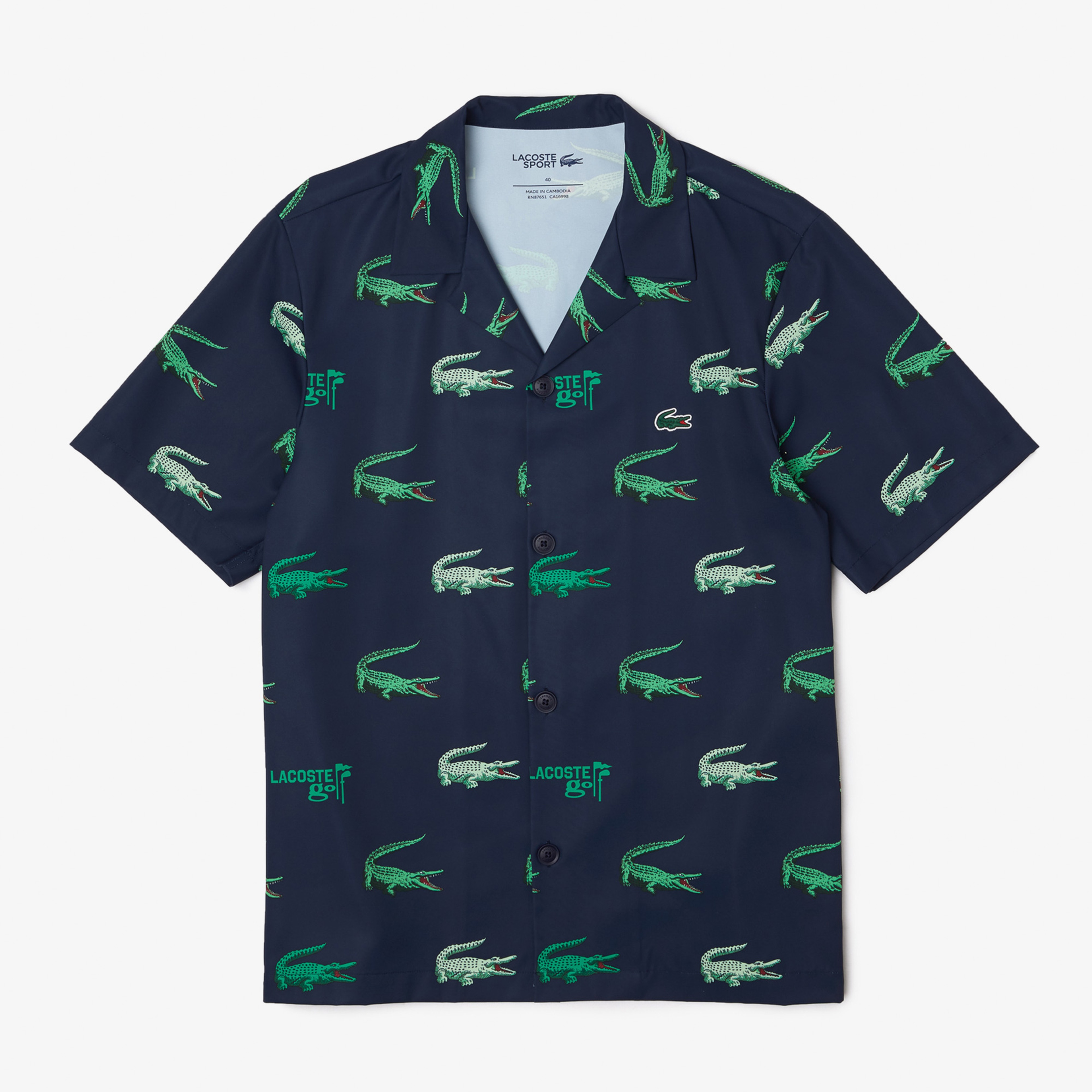 Golf Erkek Lacivert Gömlek