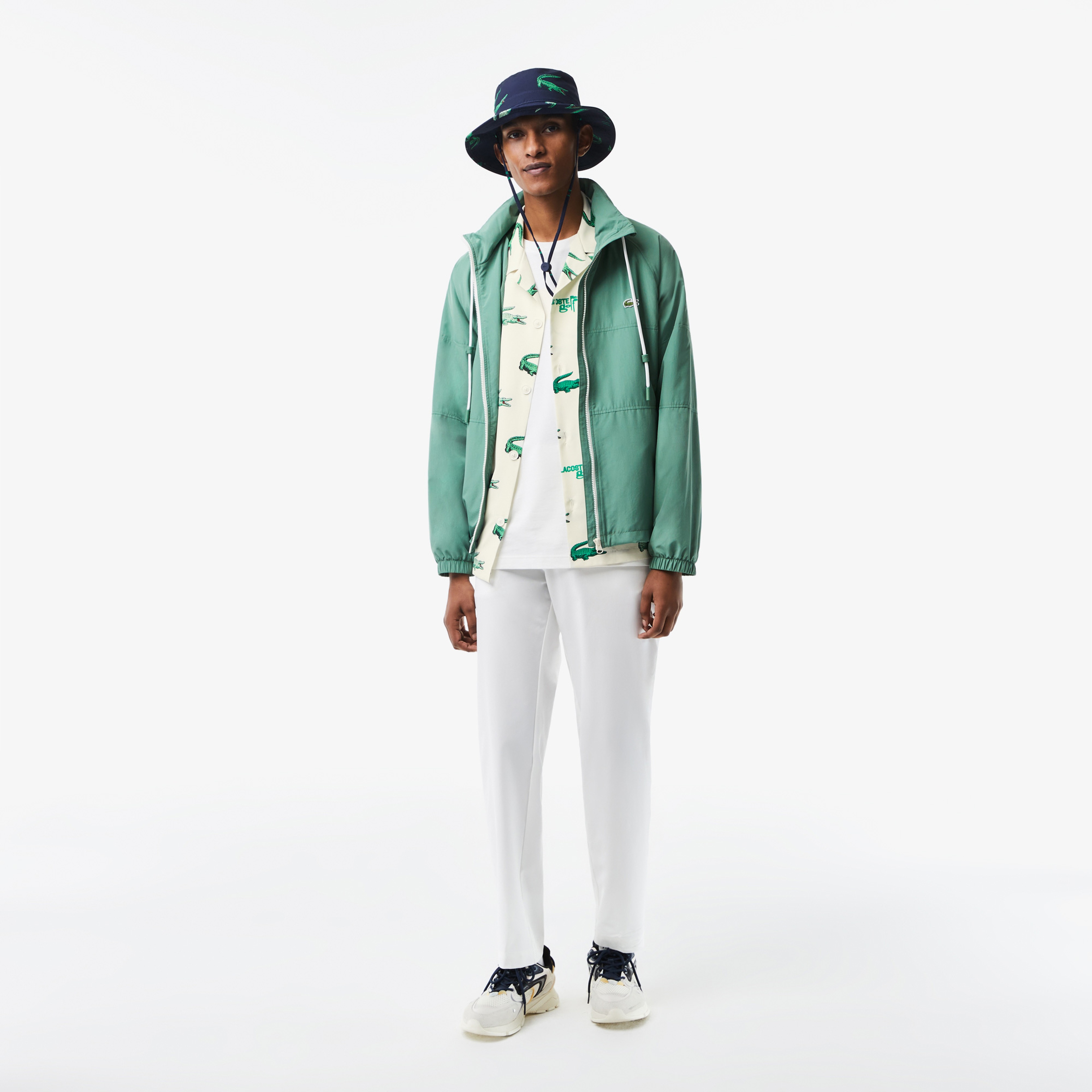 Golf Erkek Beyaz Gömlek