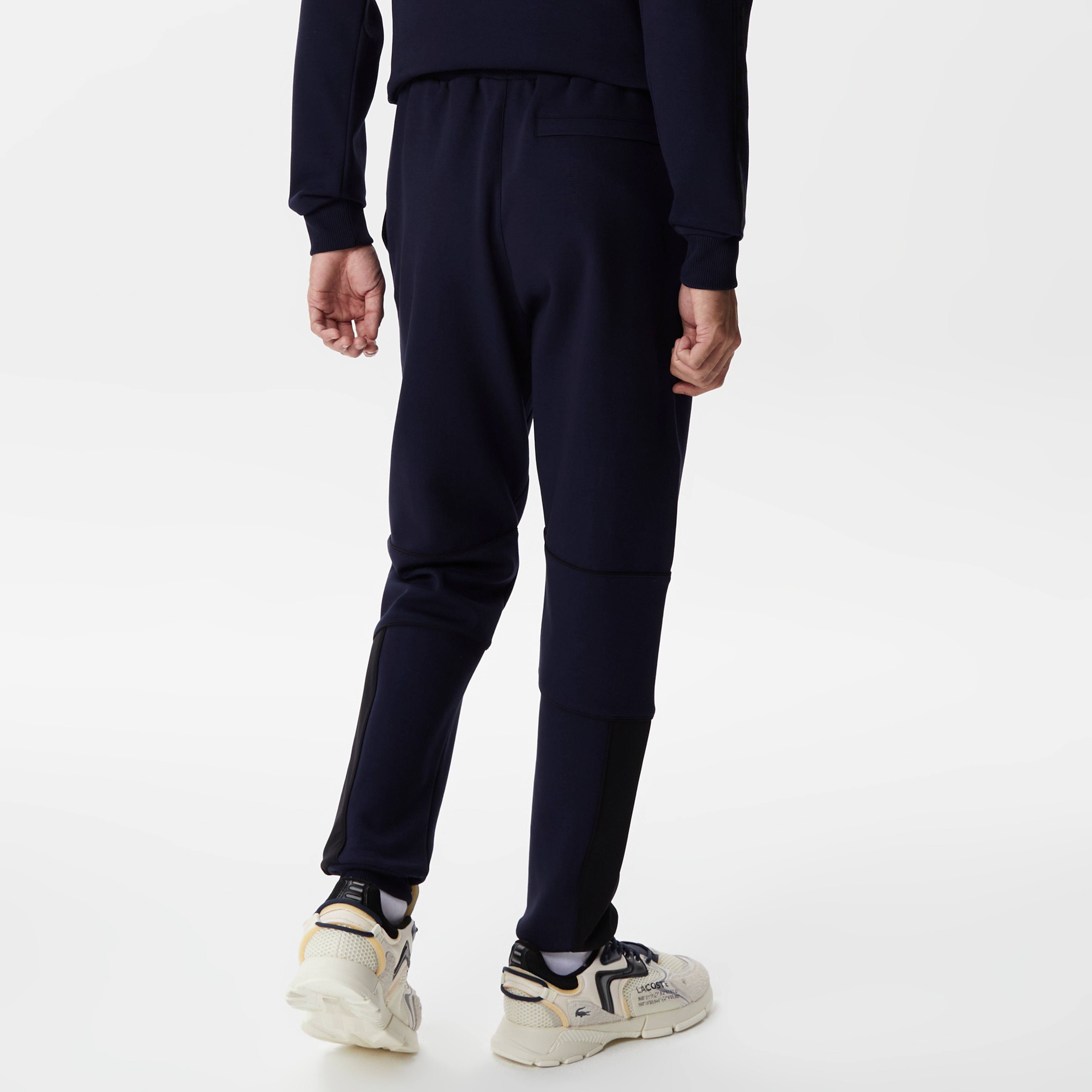 Erkek Slim Fit Baskılı Lacivert Eşofman Altı