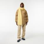 Erkek Kapüşonlu Kapitone Kahverengi Mont