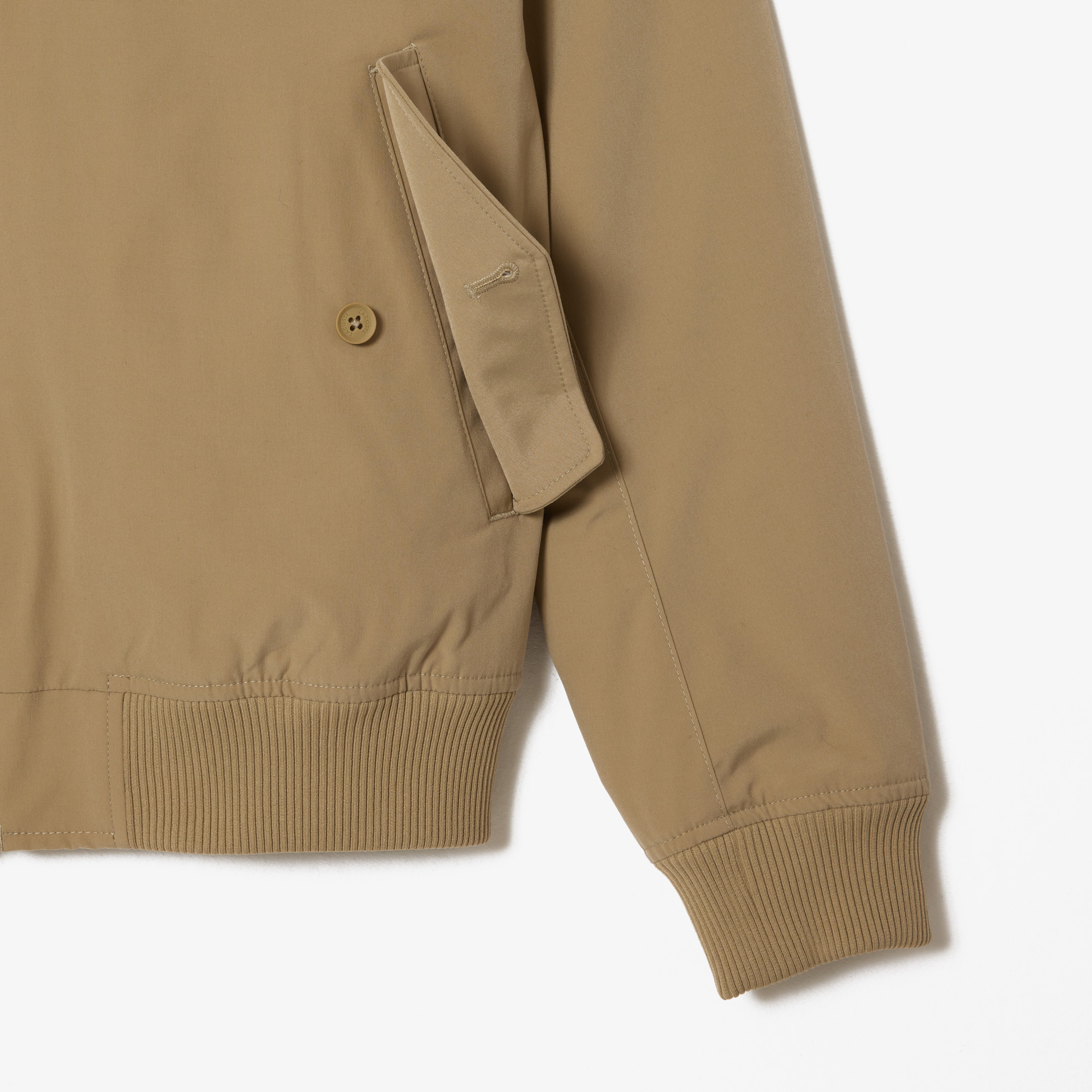 Erkek Dik Yaka Bej Mont