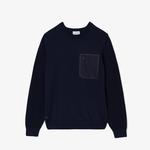 Erkek Regular Fit Bisiklet Yaka Lacivert Triko