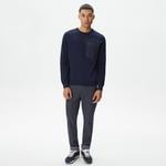 Erkek Regular Fit Bisiklet Yaka Lacivert Triko