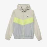 Active Erkek Kapüşonlu Renk Bloklu Renkli Mont