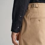 GANT Erkek Siyah Slim Fit Düğmeli Yaka Broadcloth Gömlek