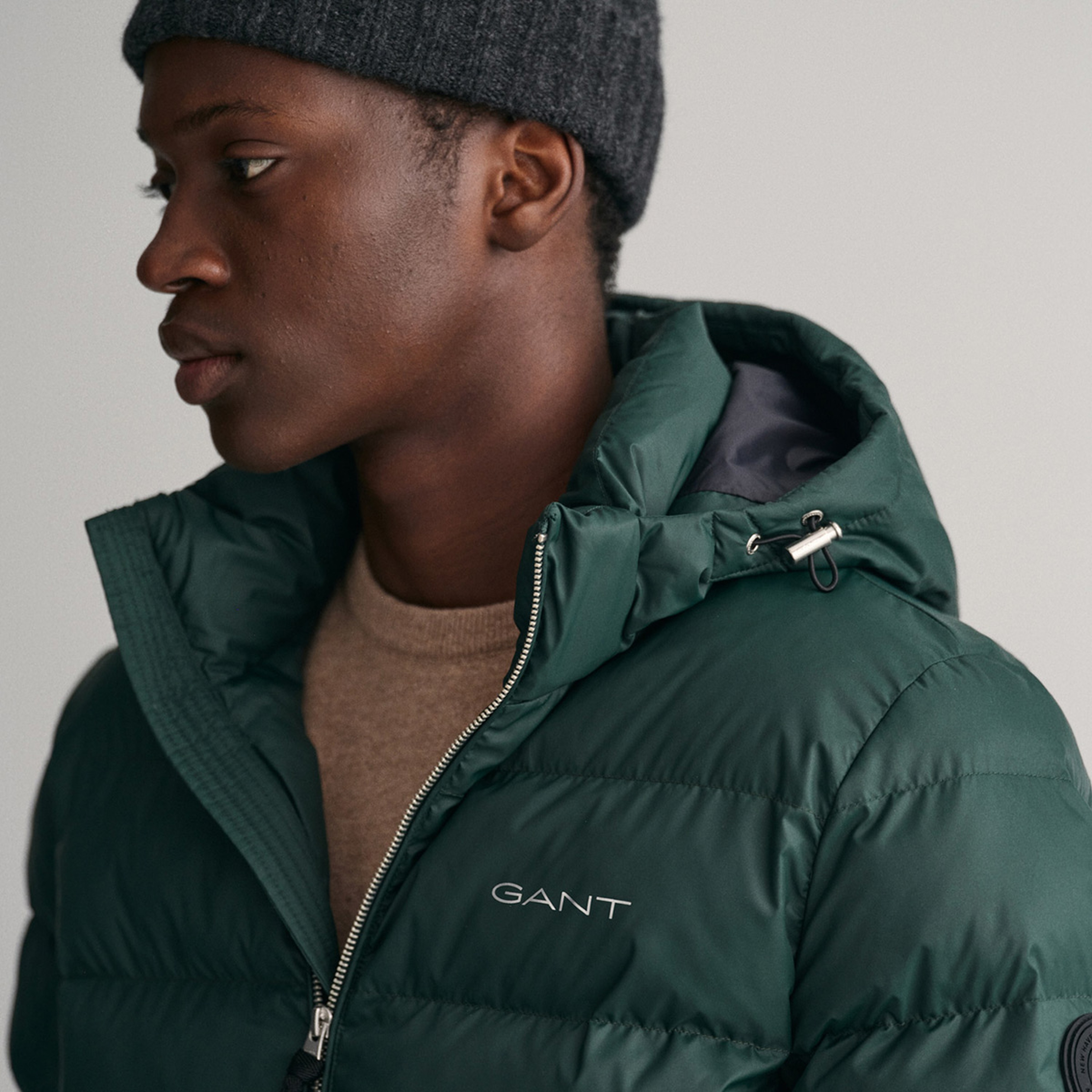 GANT Erkek Yeşil Kapüşonlu Kapitone MontXXL7006351| Occasion