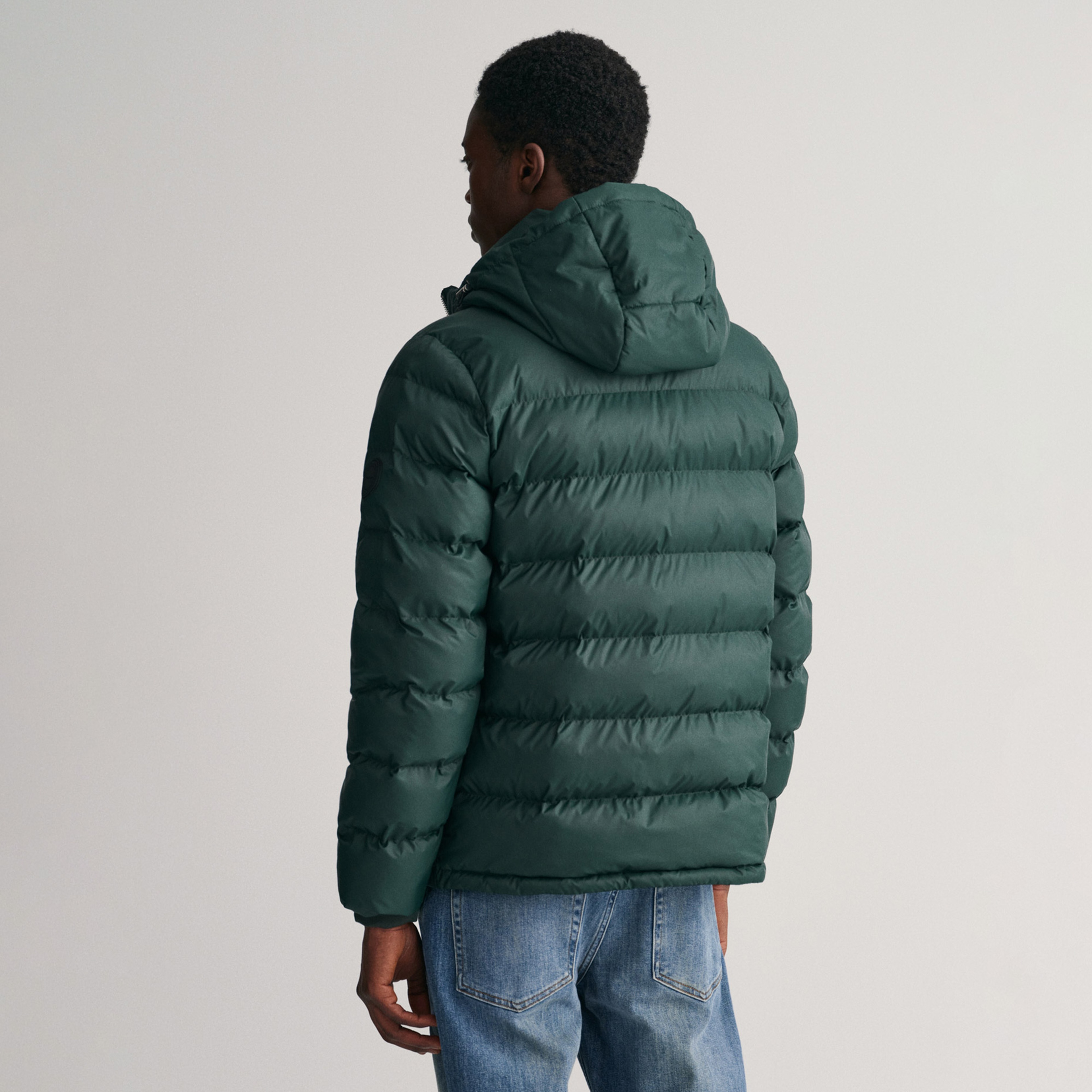 GANT Erkek Yeşil Kapüşonlu Kapitone MontXXL7006351| Occasion