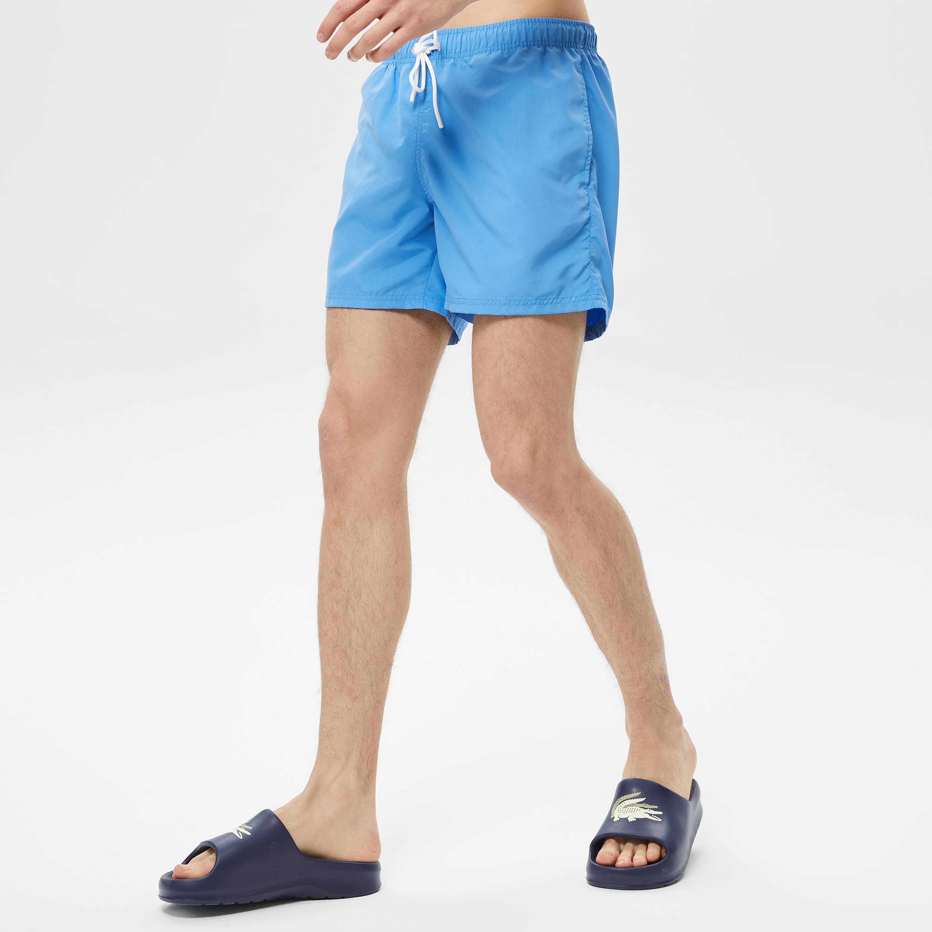 Lacoste Erkek Mavi Deniz Şortu