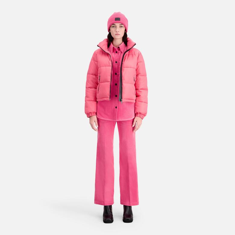KADIN PEMBE ŞİŞME MONT