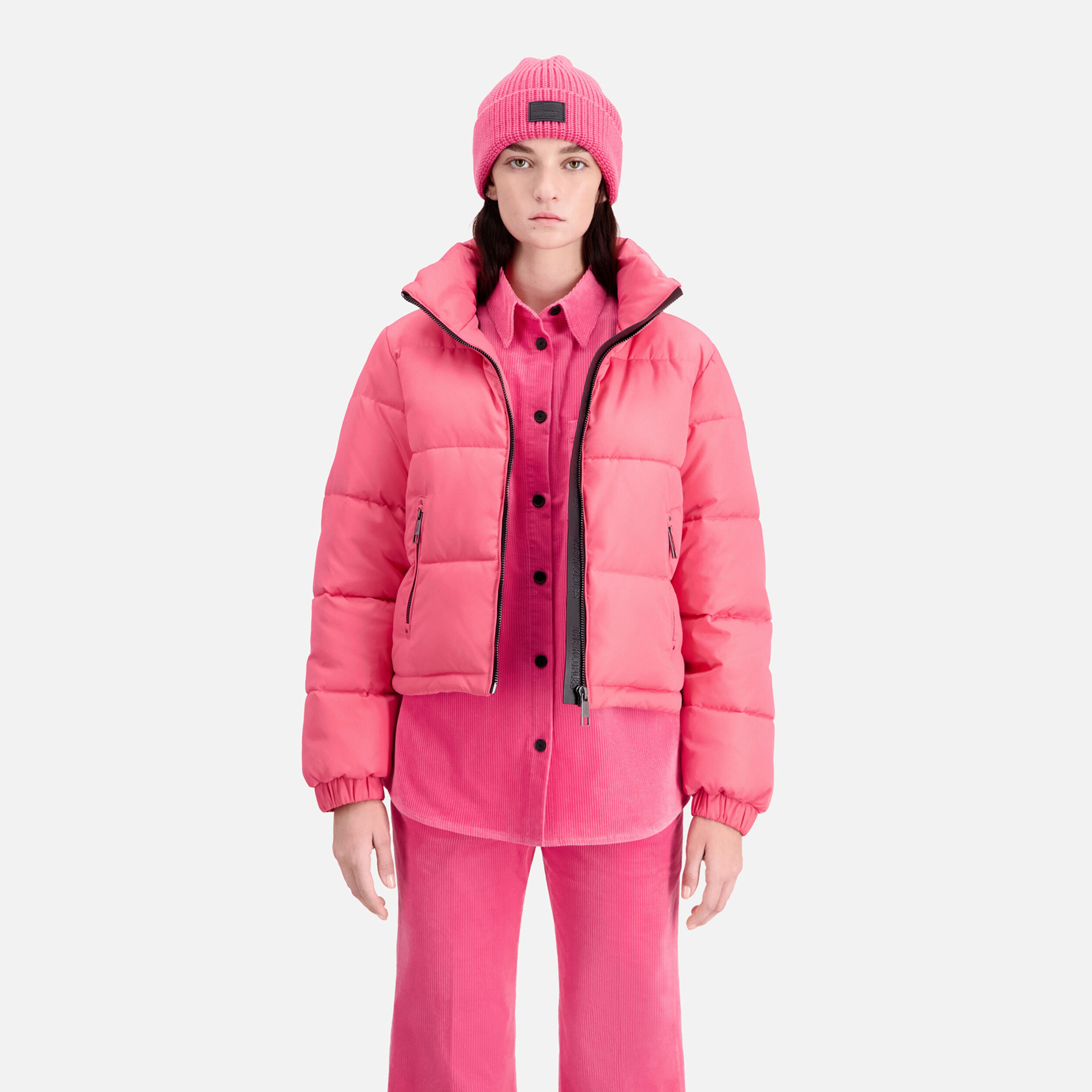 KADIN PEMBE ŞİŞME MONT