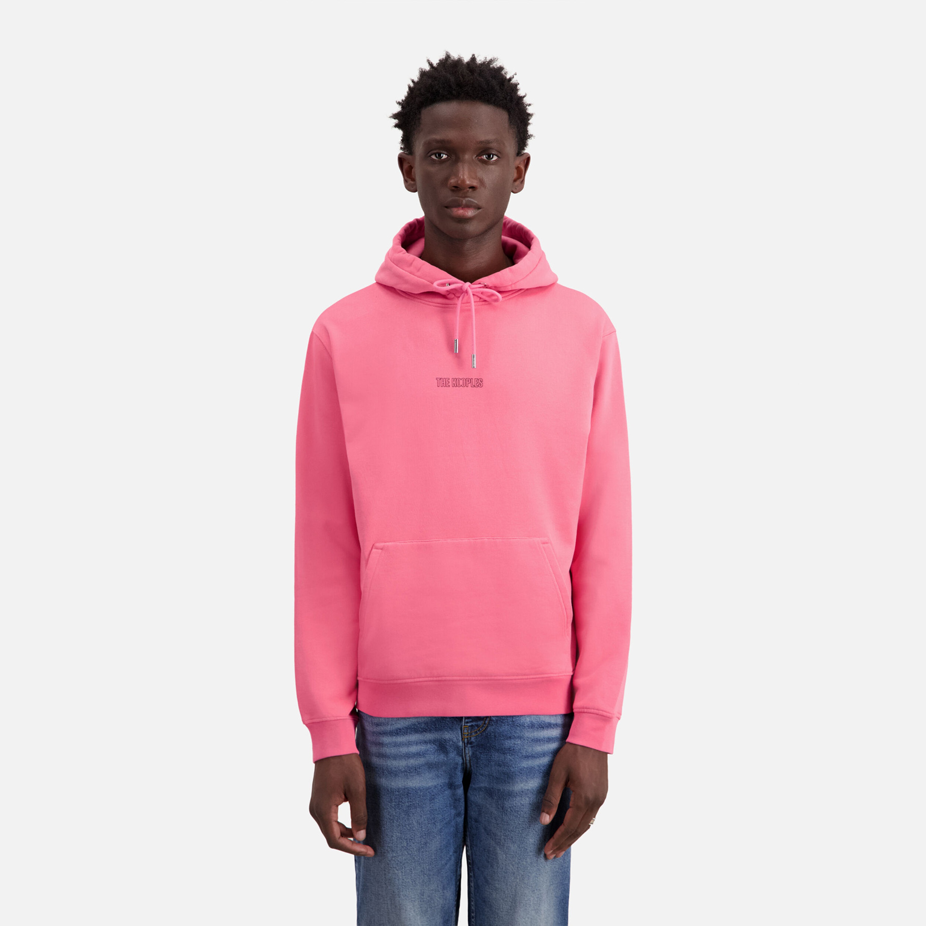 ERKEK PEMBE SWEATSHIRT