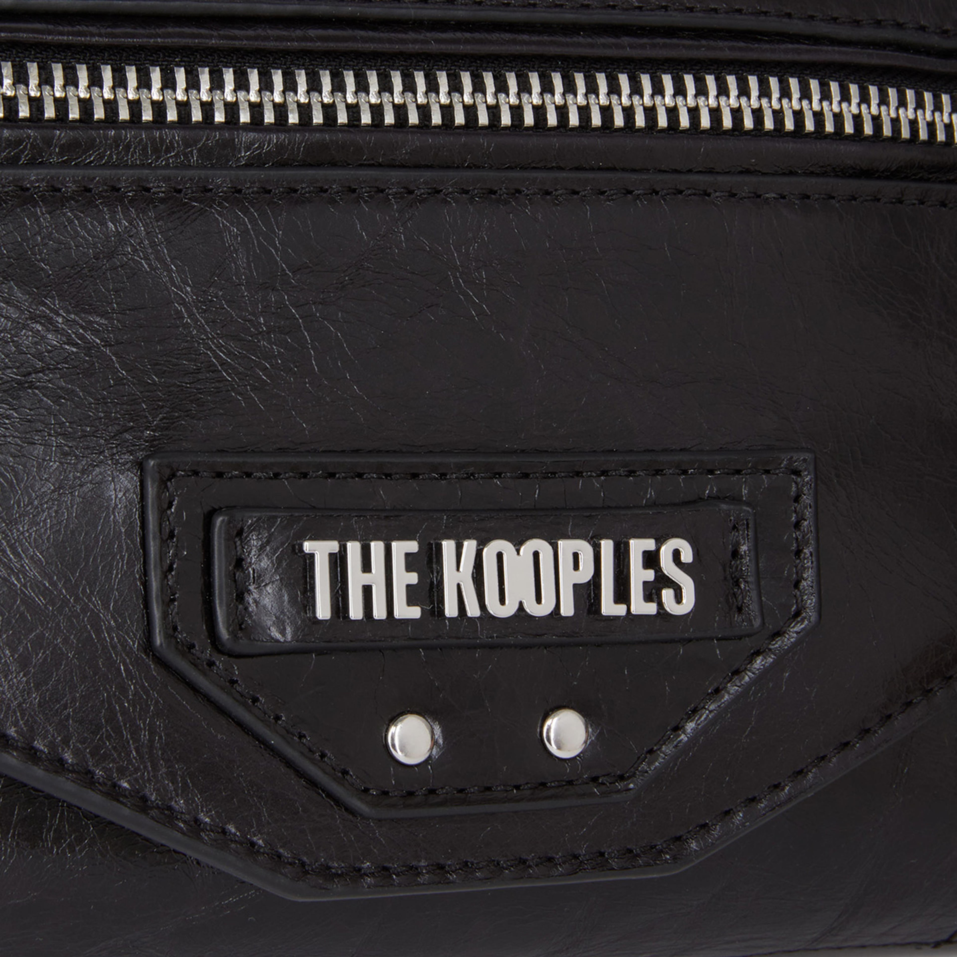 KADIN JILL SİYAH DERİ OMUZ ÇANTASI