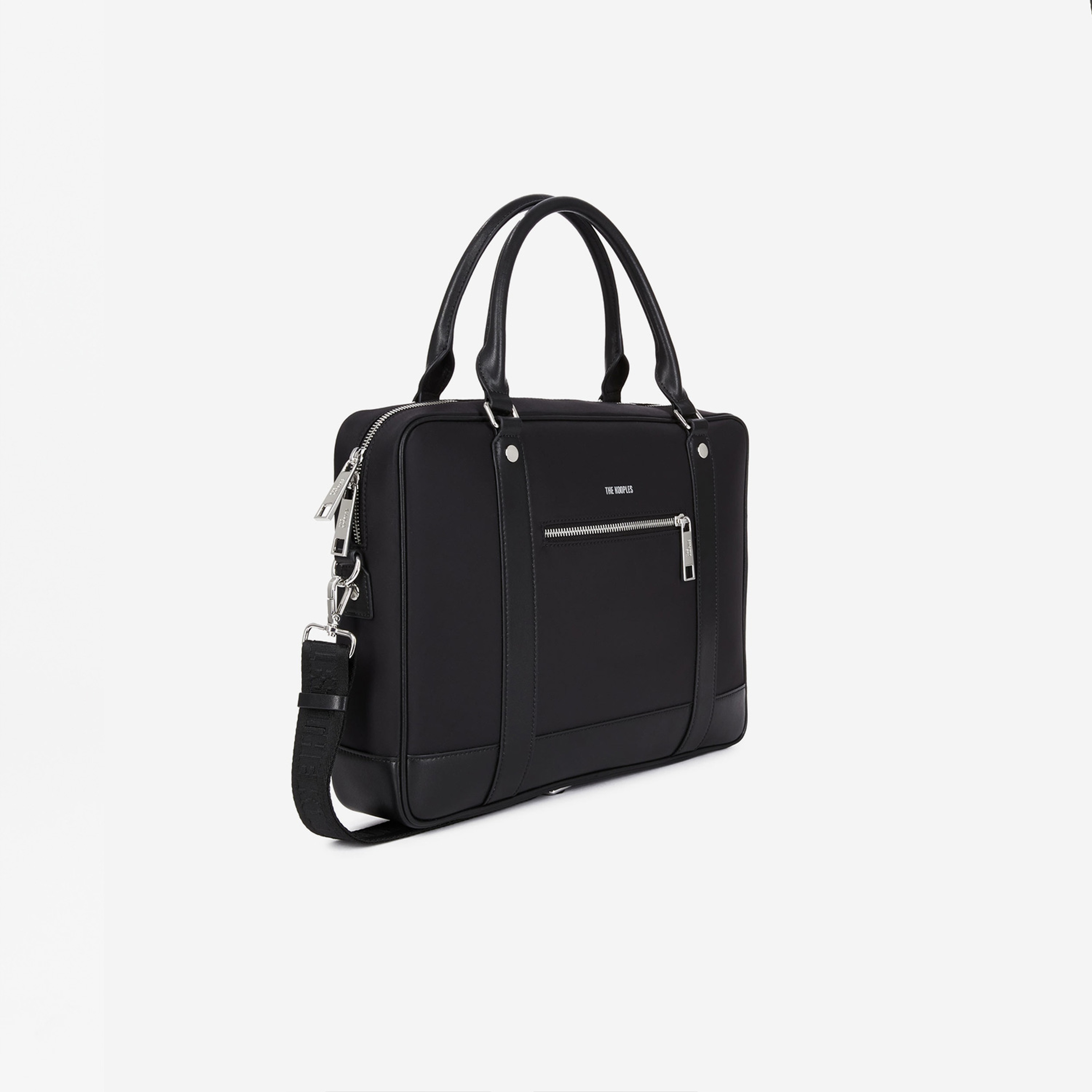 KADIN SİYAH NAYLON FİBER LAPTOP ÇANTASI