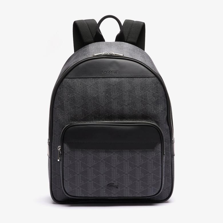 The Blend Erkek Monogram Siyah Sırt Çantası