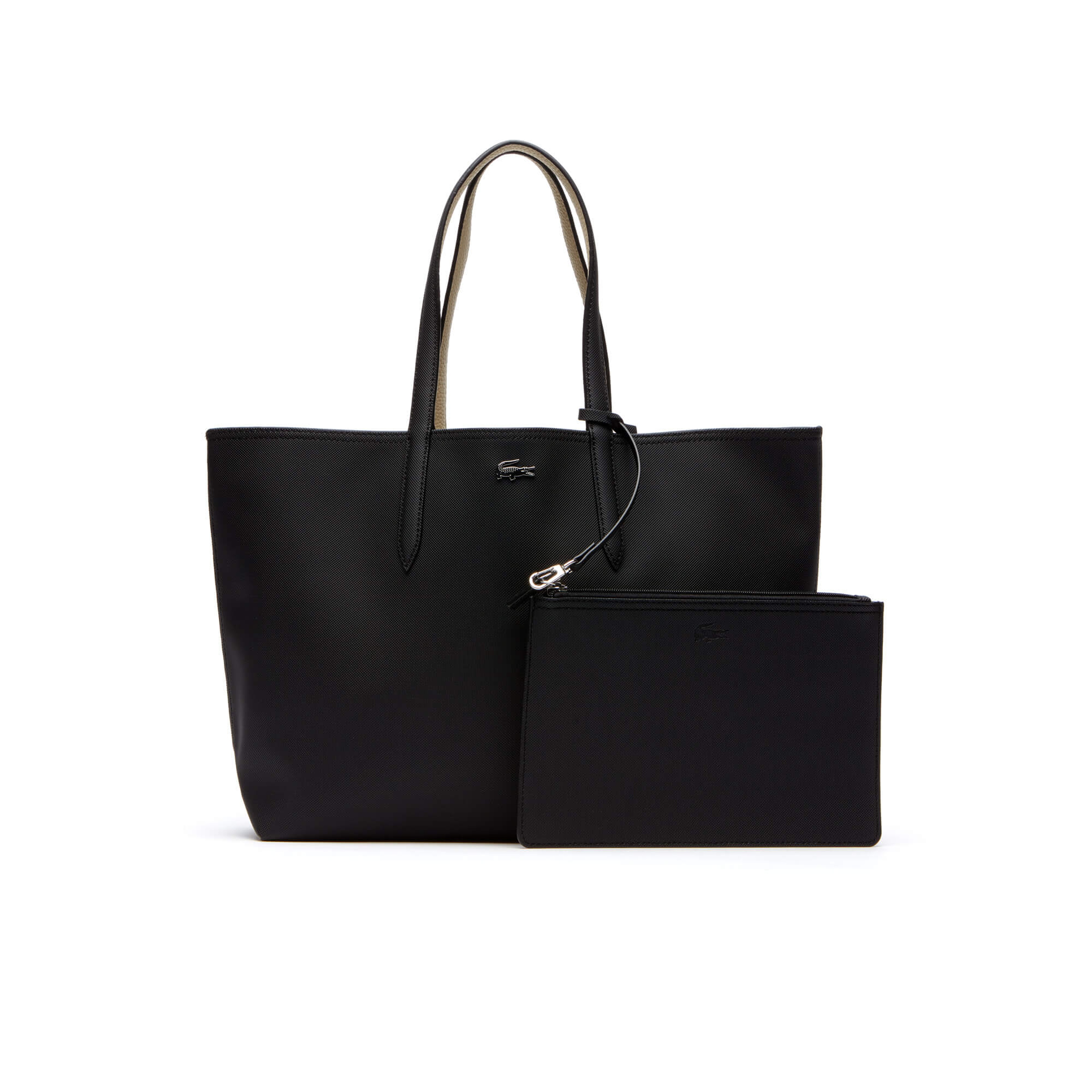 Anna Kadın Çift Taraflı Siyah Omuz Çantası