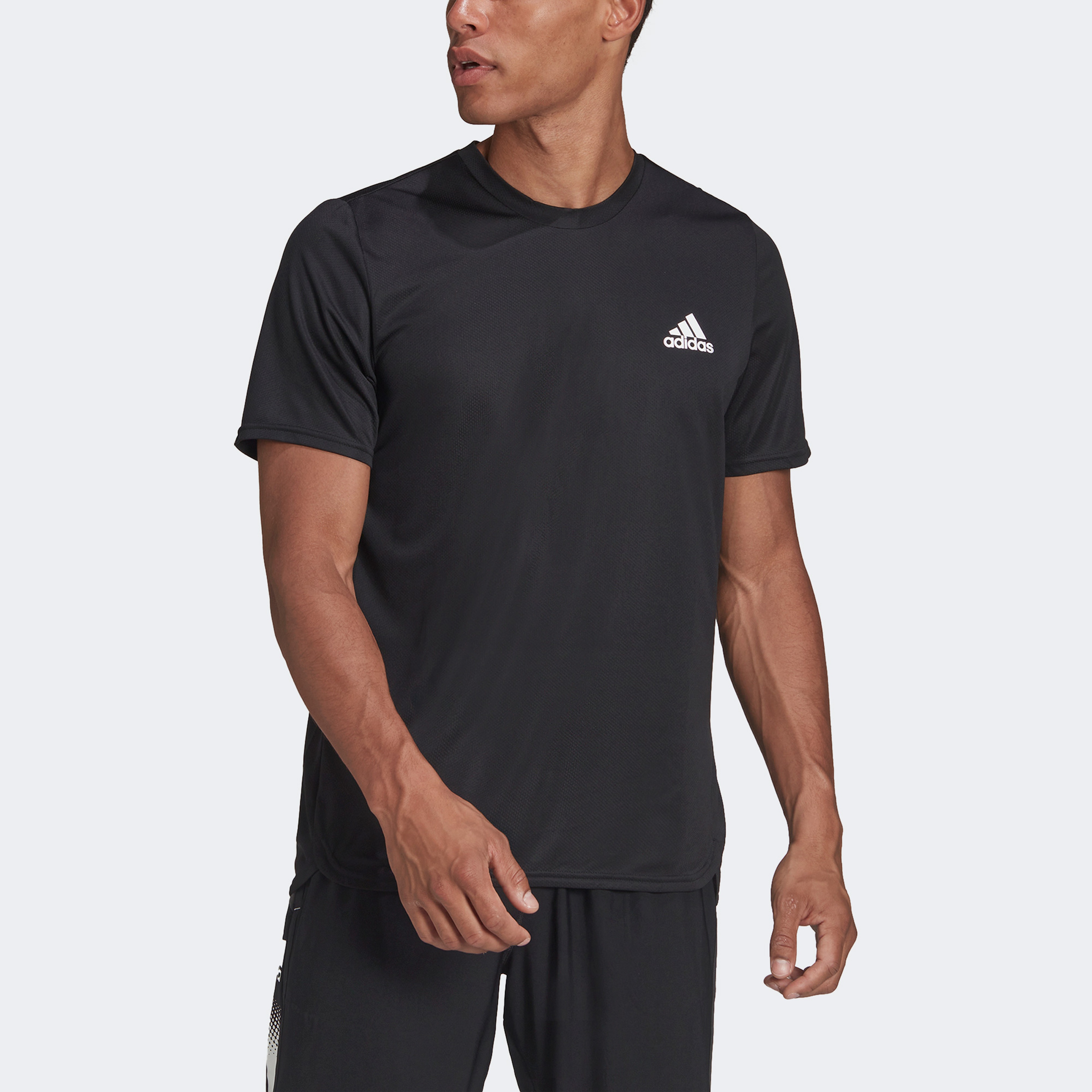 adidas AEROREADY Designed for Movement Erkek Siyah T-Shirt
