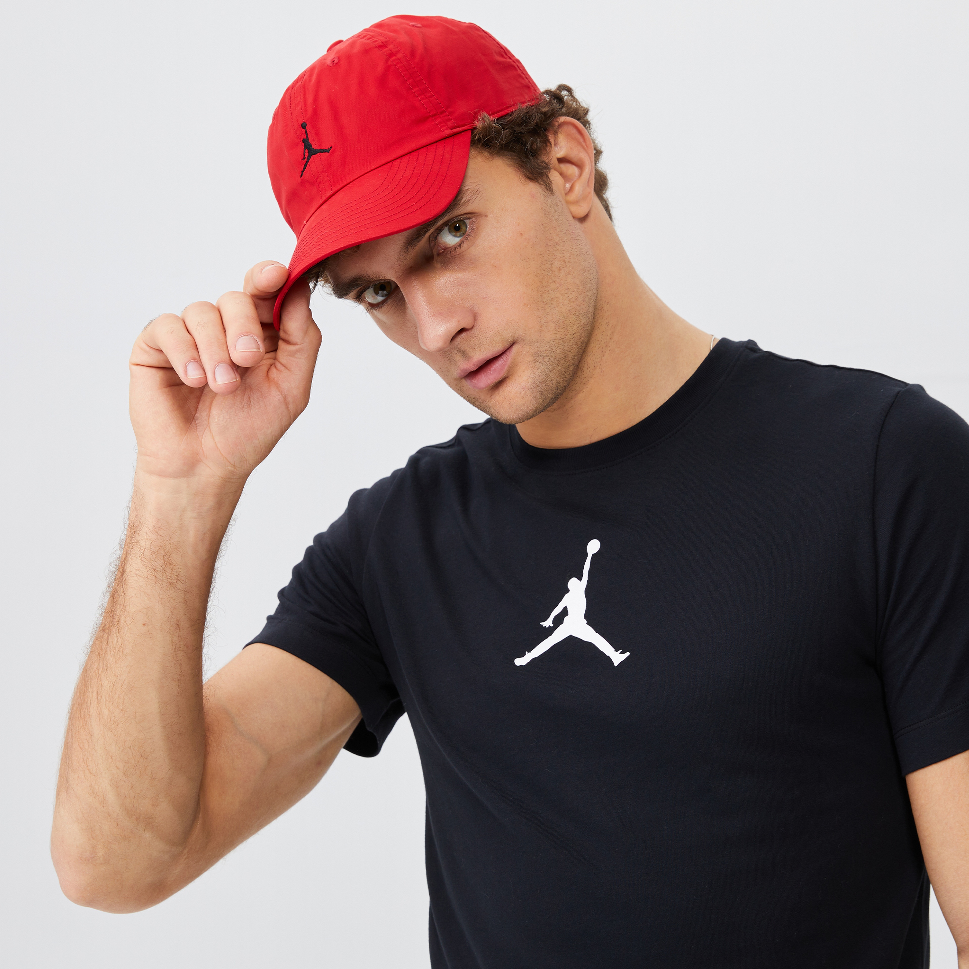 Jordan Jumpman Dri-Fit Crew Erkek Siyah T-Shirt