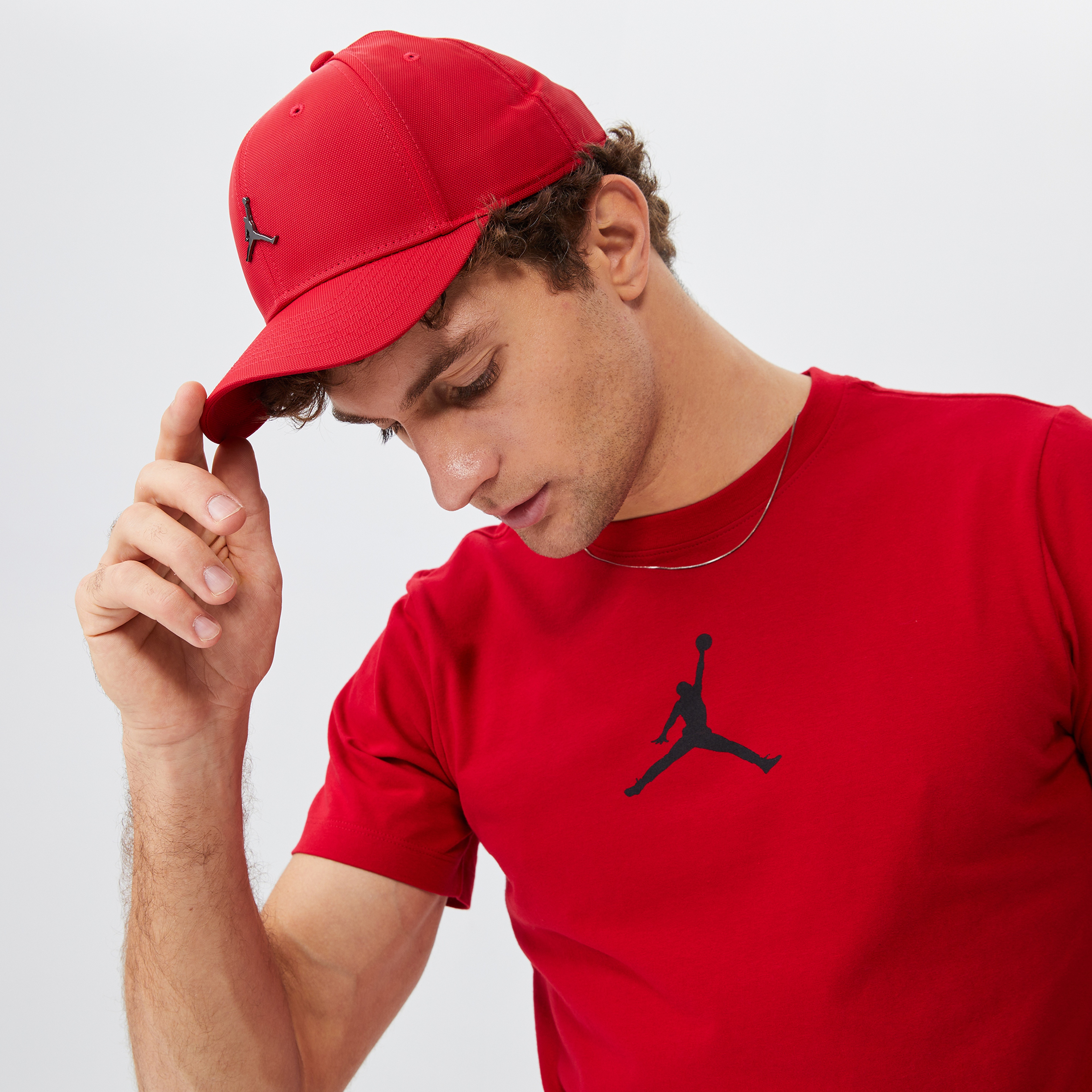 Jordan Jumpman Dri-Fit Erkek Kırmızı T-shirt
