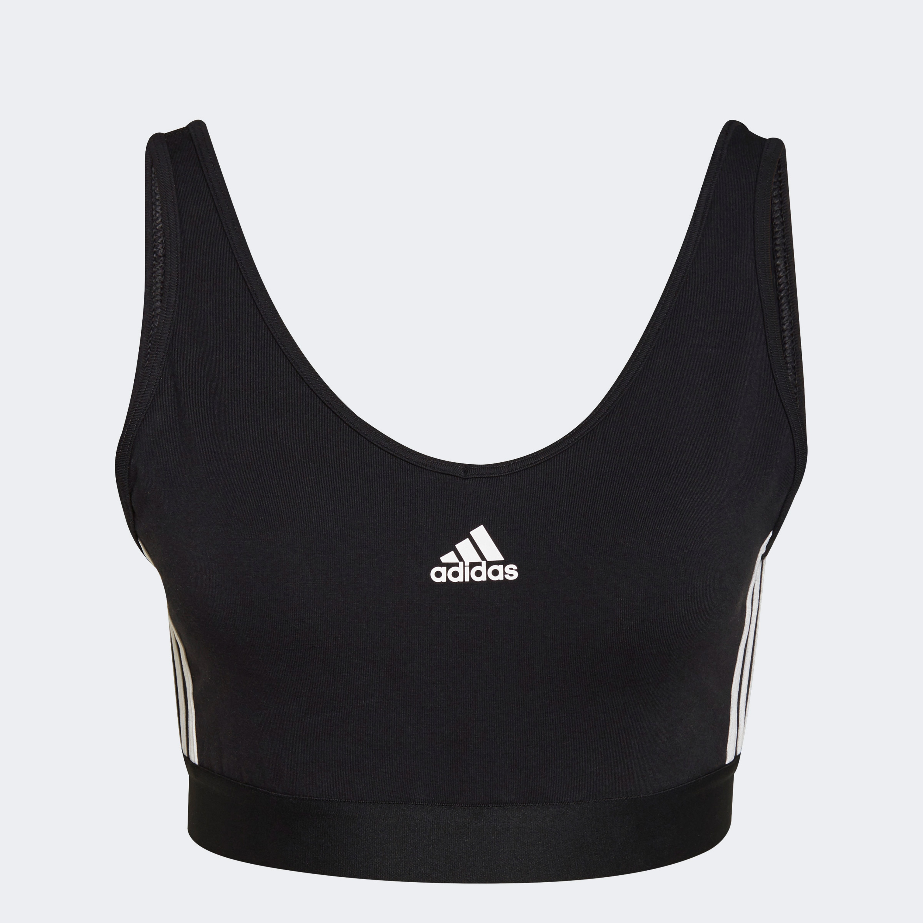 adidas Essentials 3-Stripes Kadın Siyah Bra