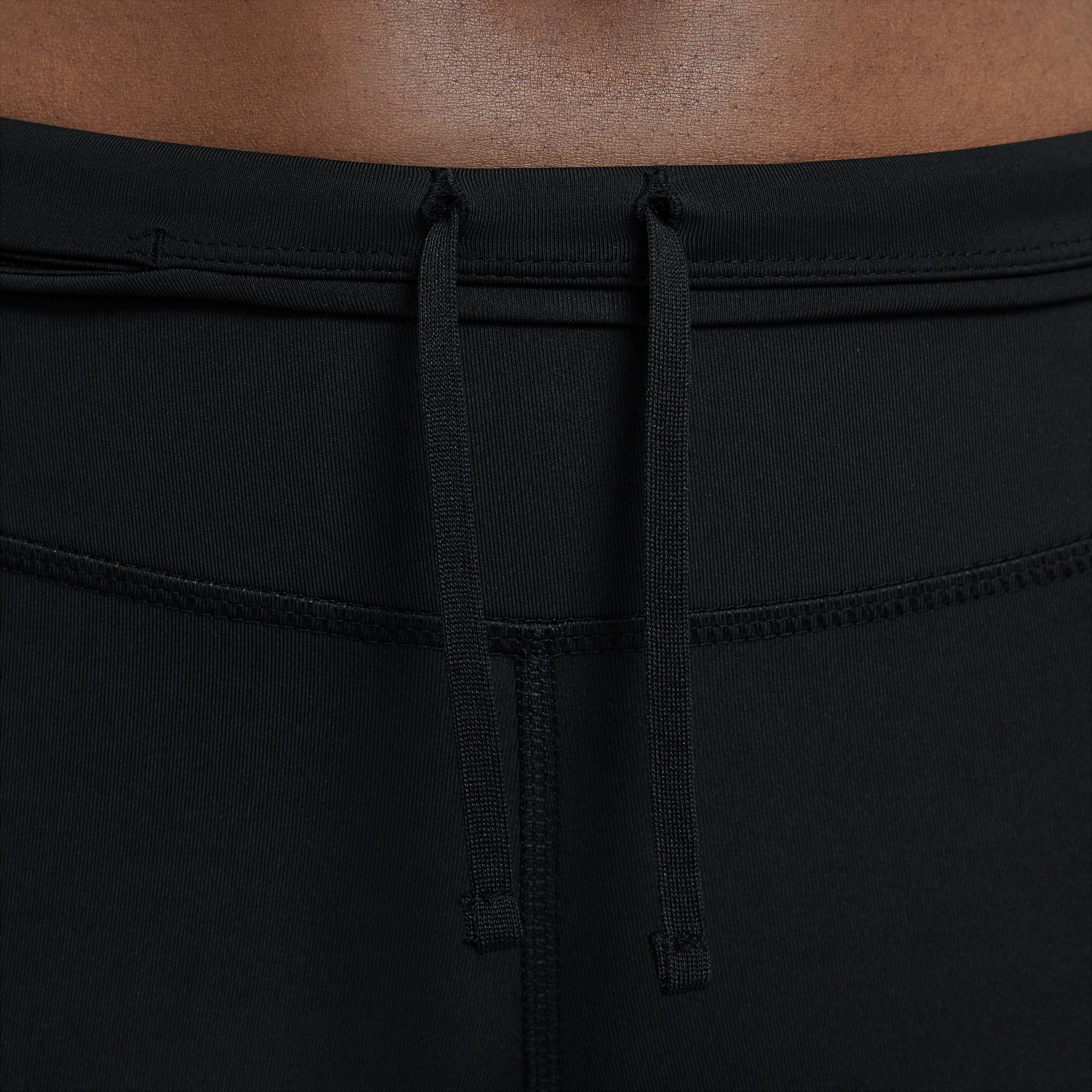 Nike Dri-Fit Fast Crop Kadın Siyah Tayt