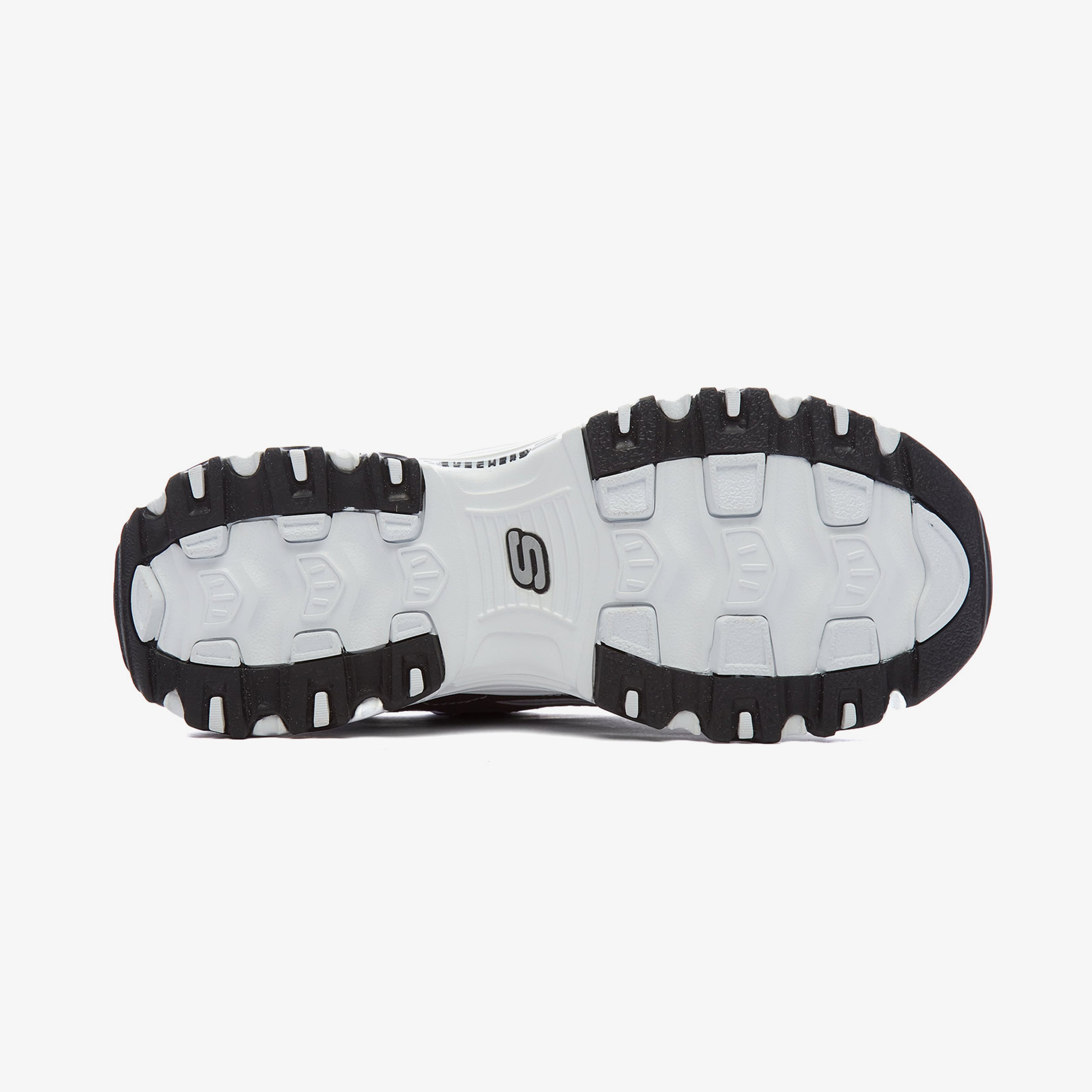 Skechers D'Lites-Biggest Fan Kadın Siyah-Beyaz Spor Ayakkabı