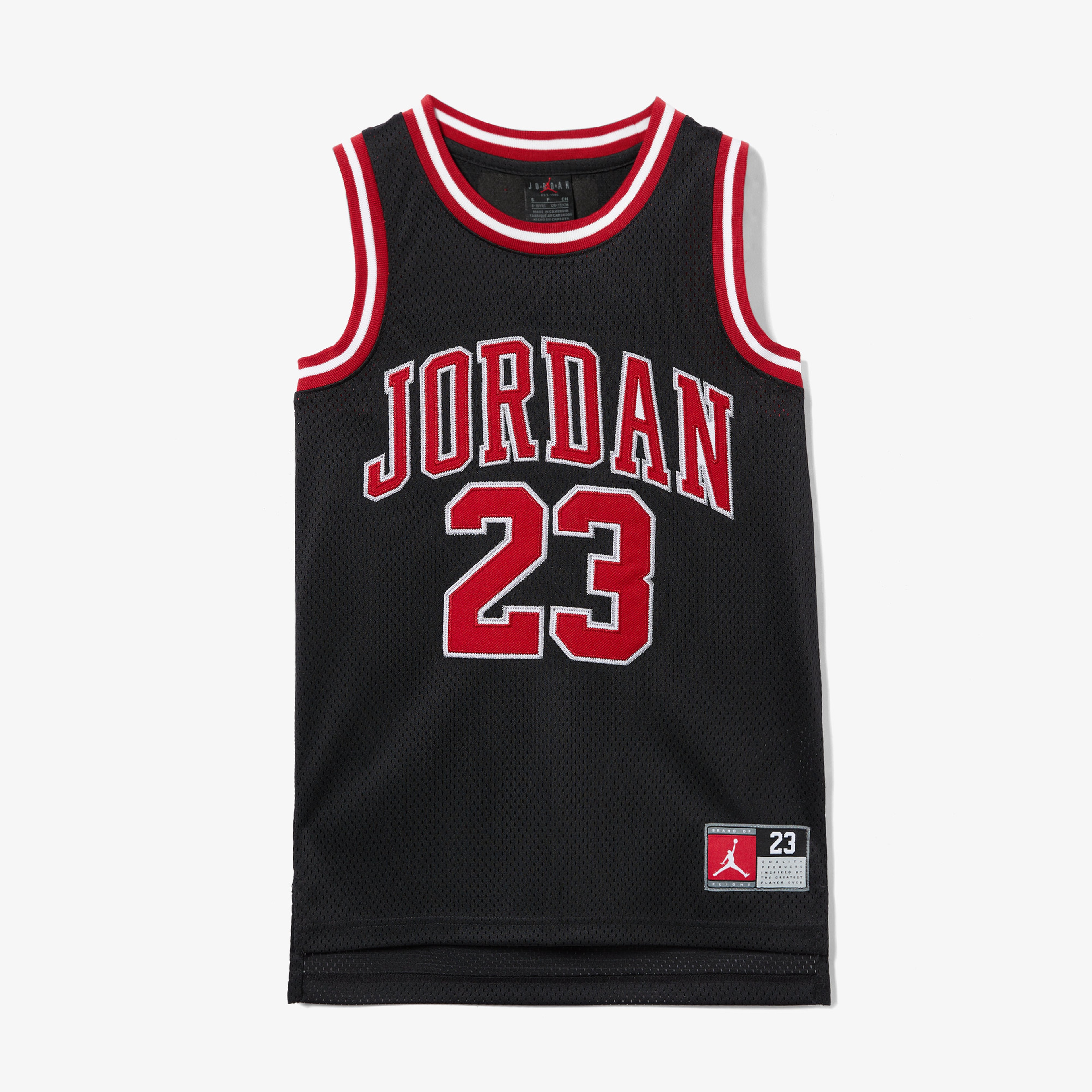 Jordan 23 Jersey Çocuk Siyah T-Shirt