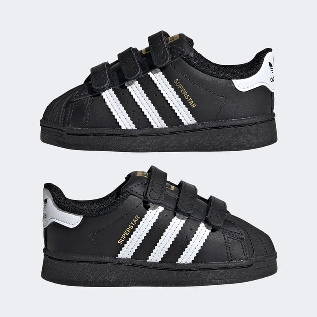 Adidas adidas Superstar Bebek Siyah Spor Ayakkabı Sneaker | Occasion Siyah - 10. görsel