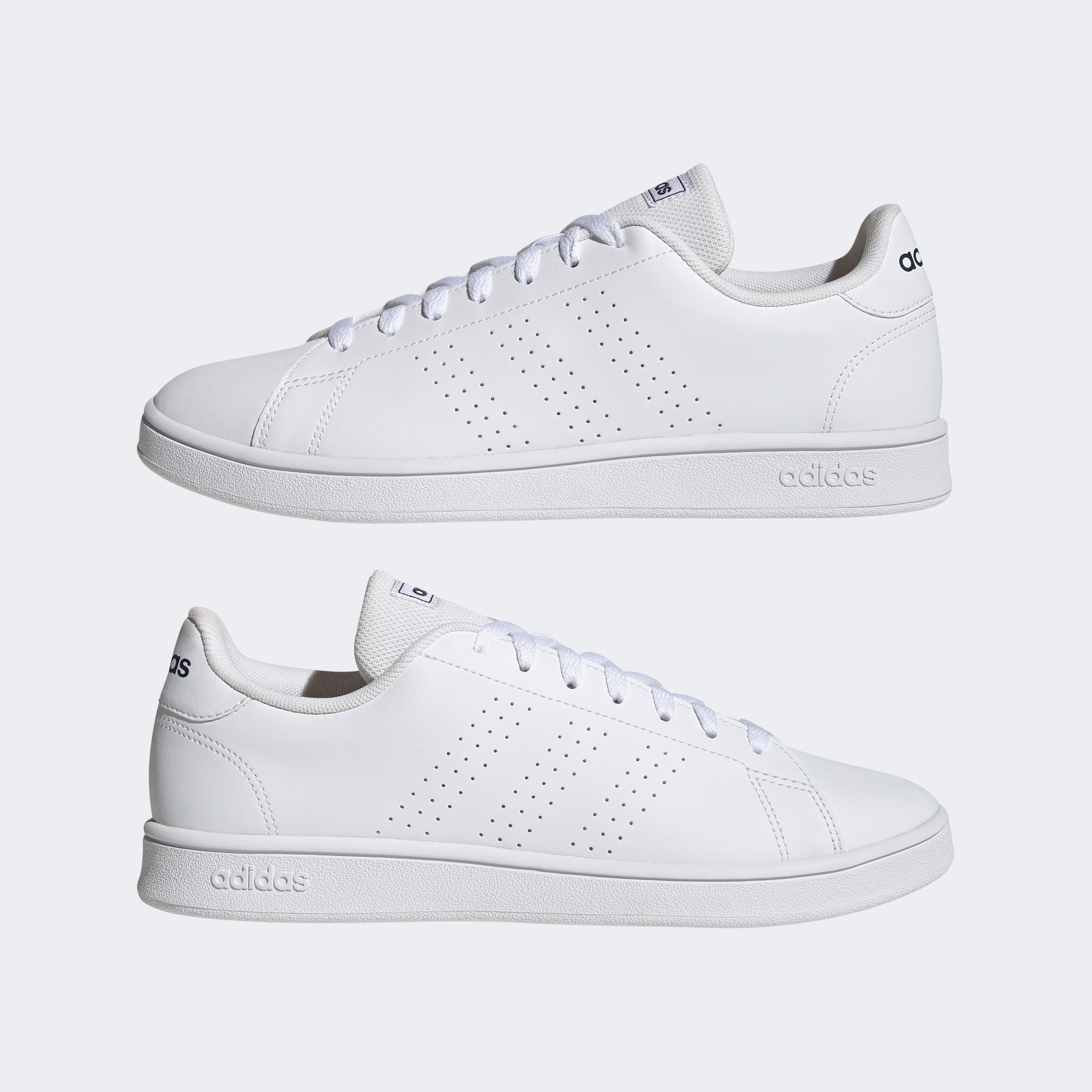 adidas Advantage Base Erkek Beyaz Sneaker