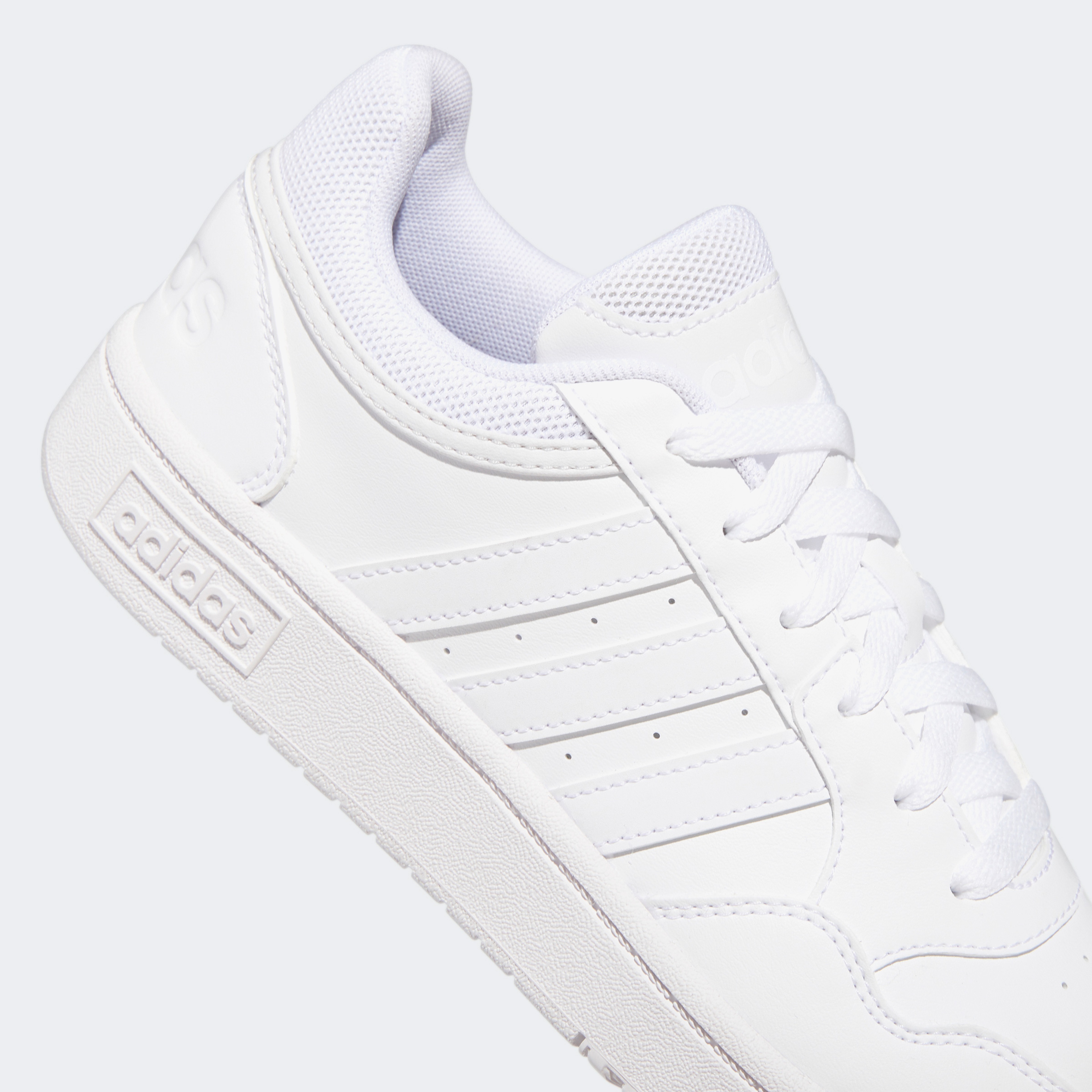 adidas Hoops 3.0 Mid Lifestyle Crew Unisex Beyaz Sneaker