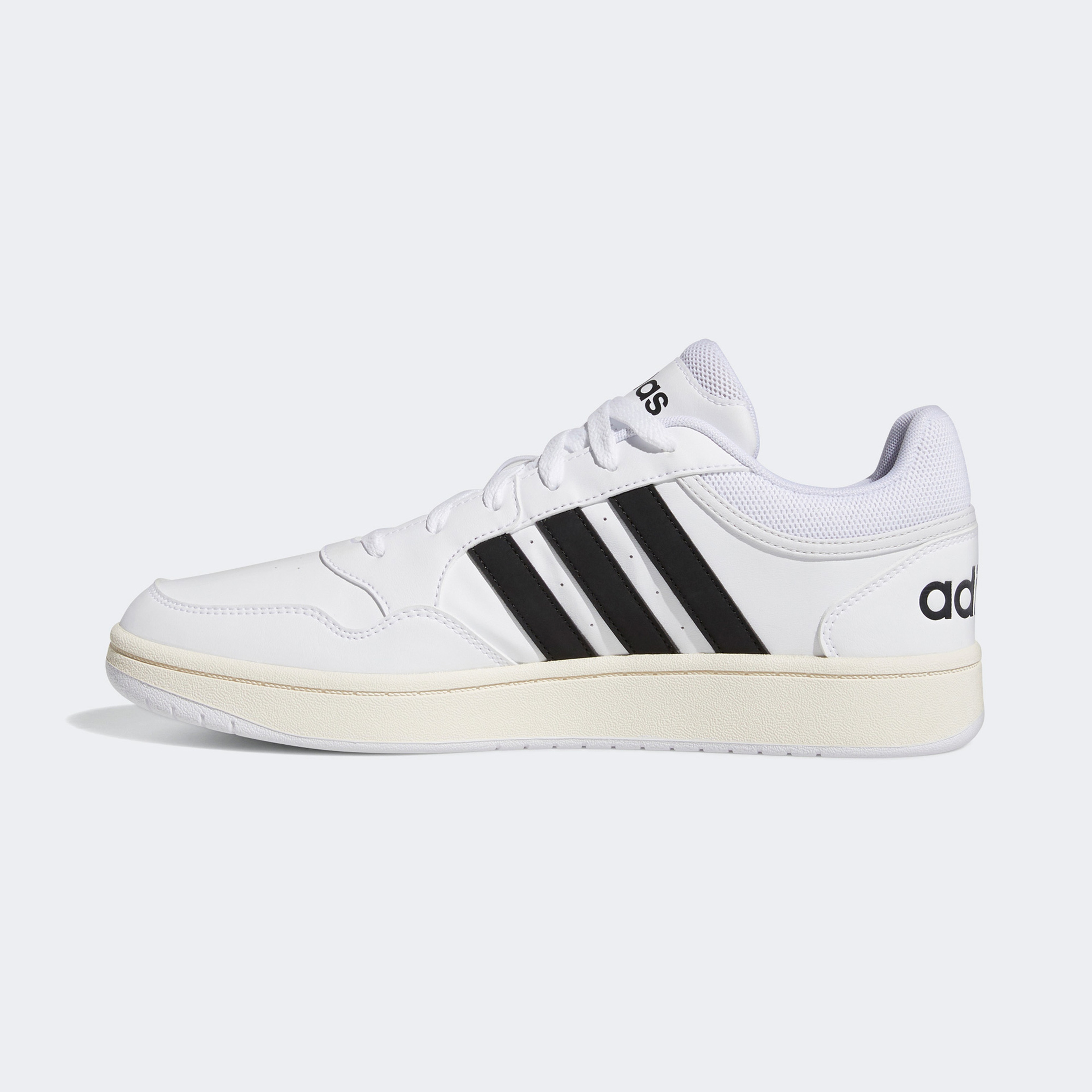 adidas Hoops 3.0 Low Classic Vintage Erkek Beyaz Spor Ayakkabı