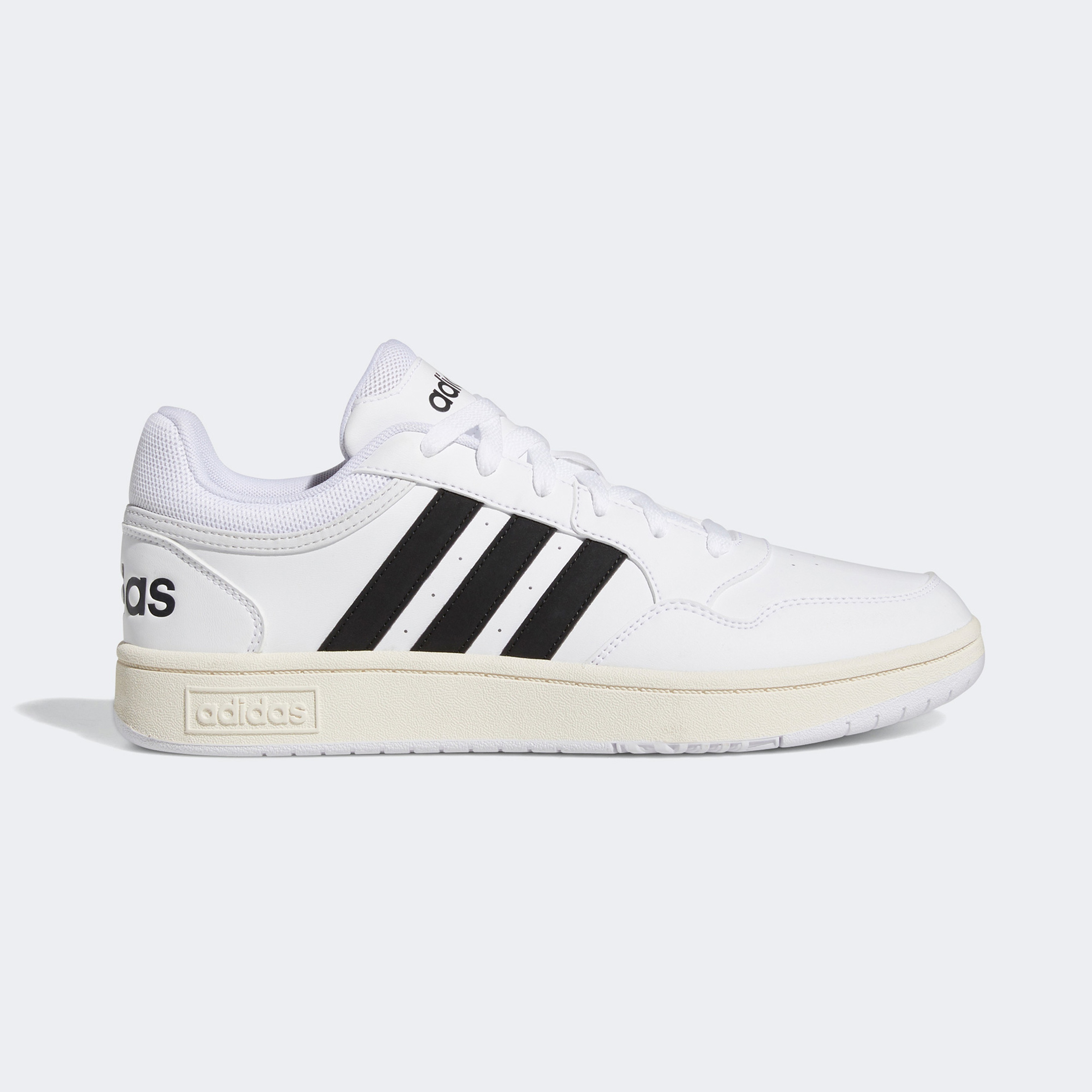 adidas Hoops 3.0 Low Classic Vintage Erkek Beyaz Spor Ayakkabı