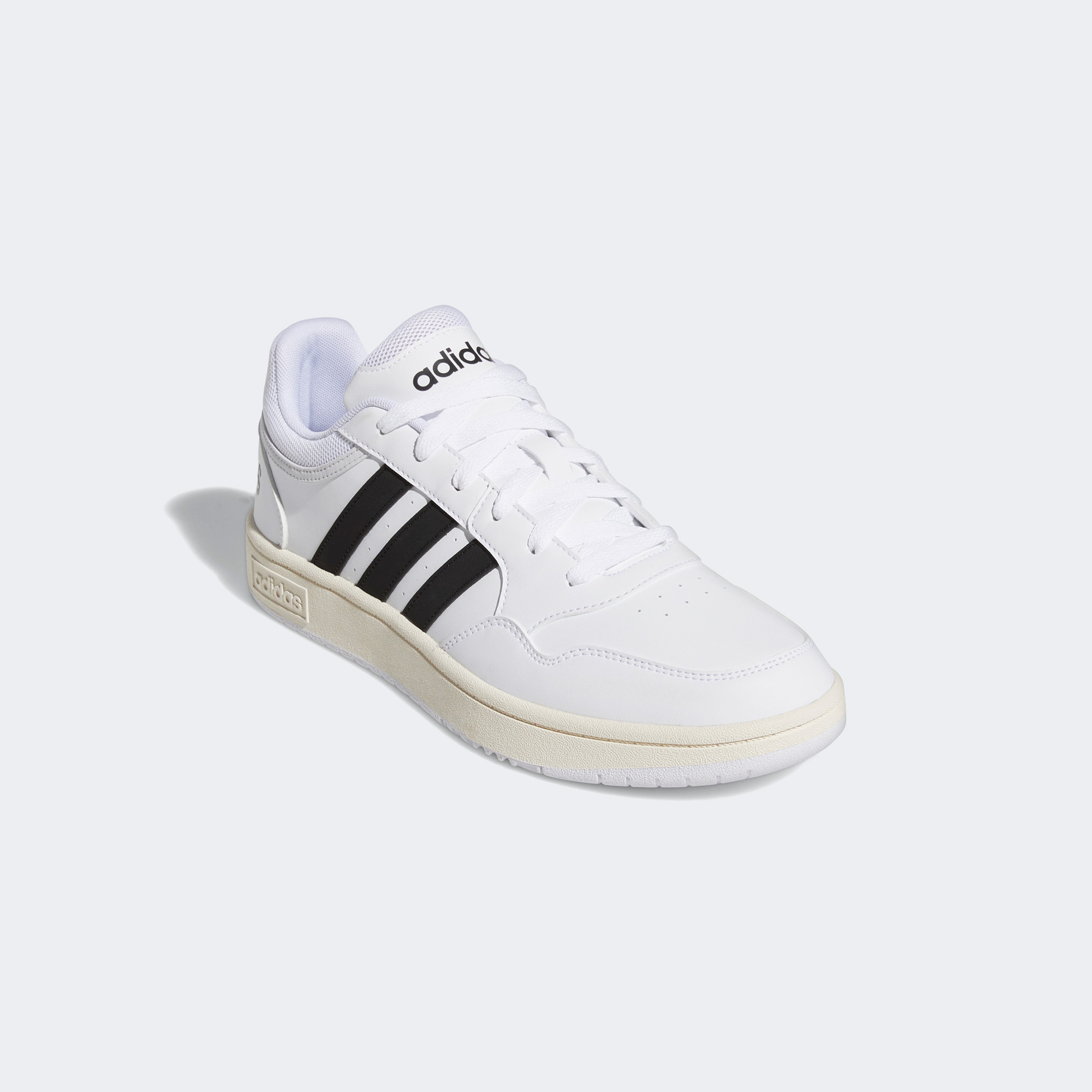 adidas Hoops 3.0 Low Classic Vintage Erkek Beyaz Spor Ayakkabı