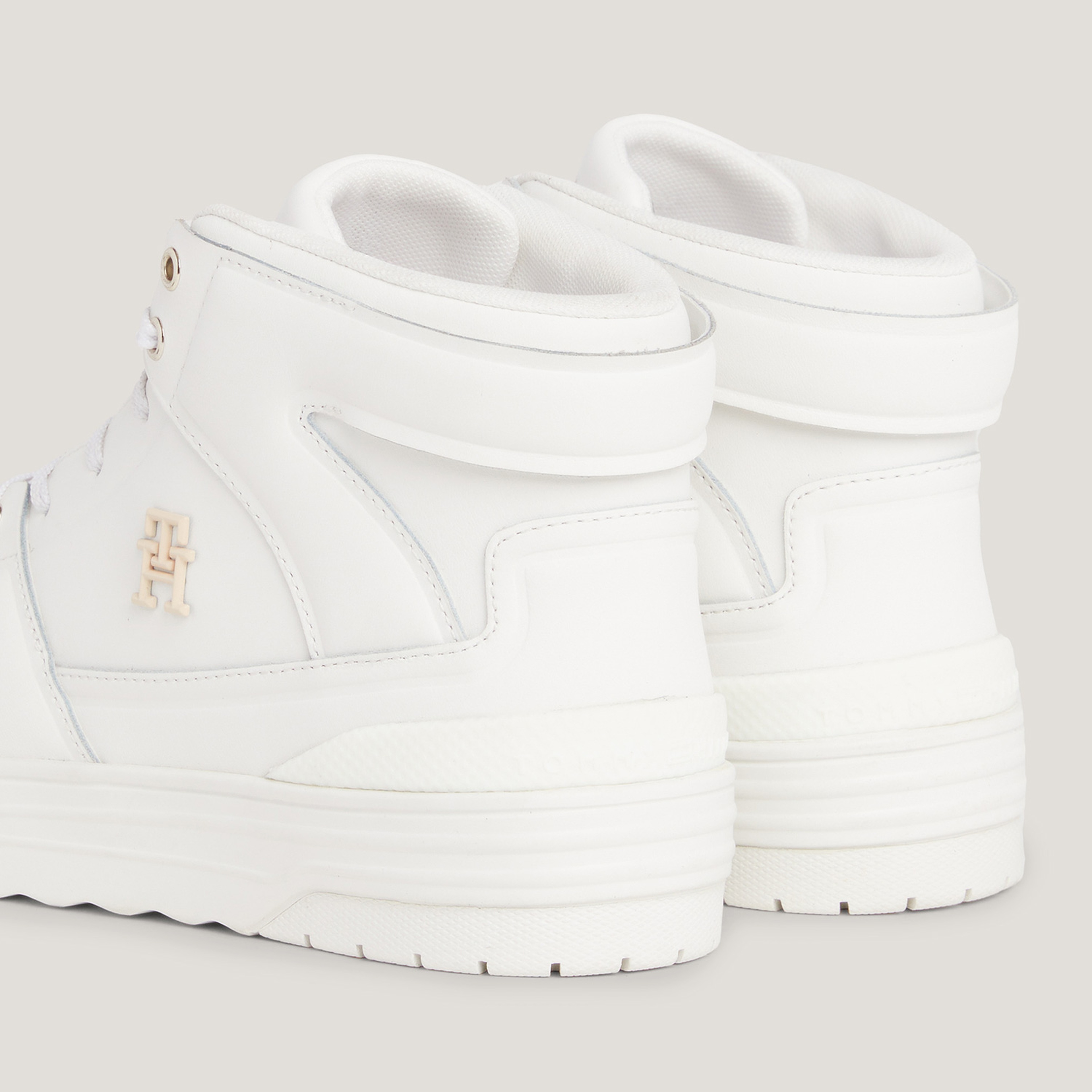 Tommy Hilfiger Basket Kadın Beyaz Sneaker