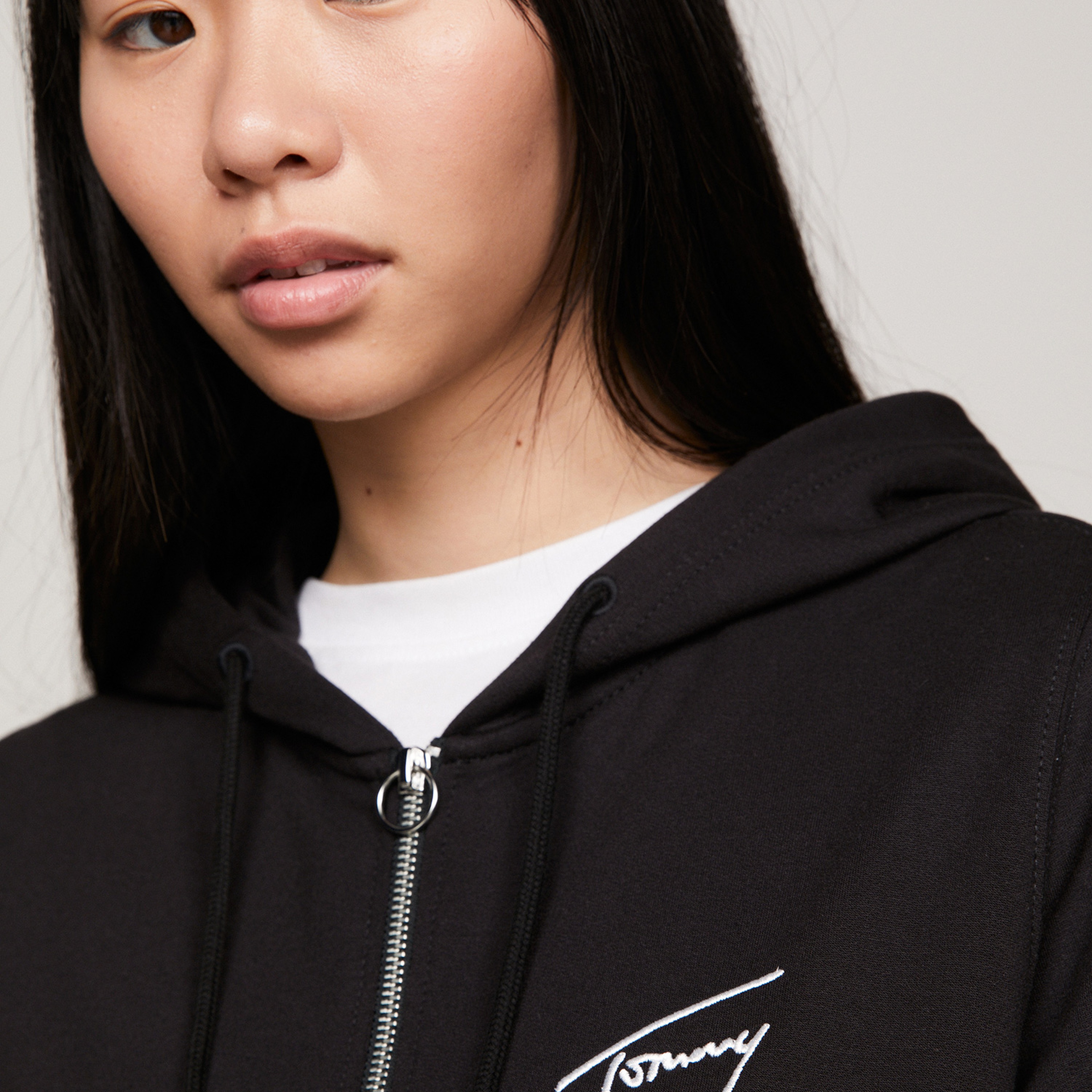 Tommy Hilfiger Kadın Siyah Sweatshirt